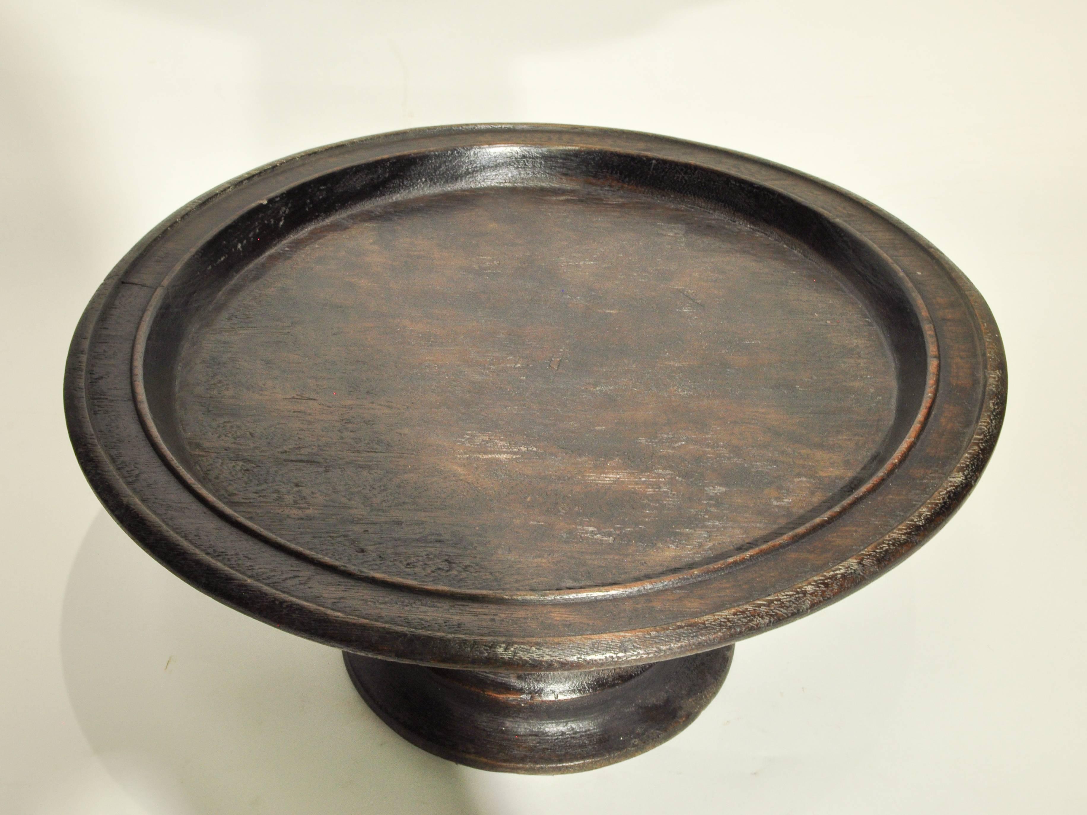 Wooden Offering Tray on Stand, Lombok, Indonesia, Mid-20th Century 1