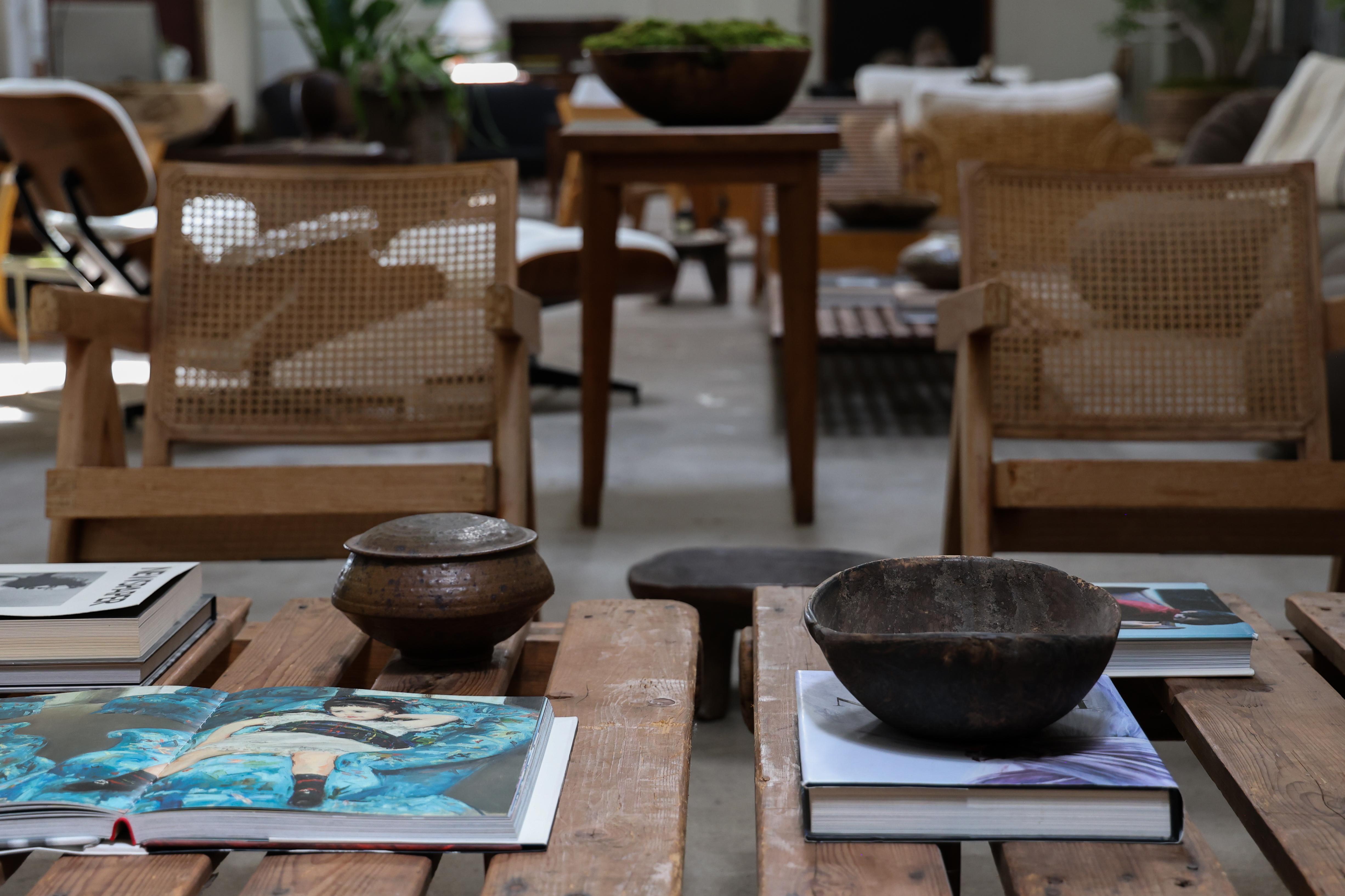 Table en palettes de bois en vente 1