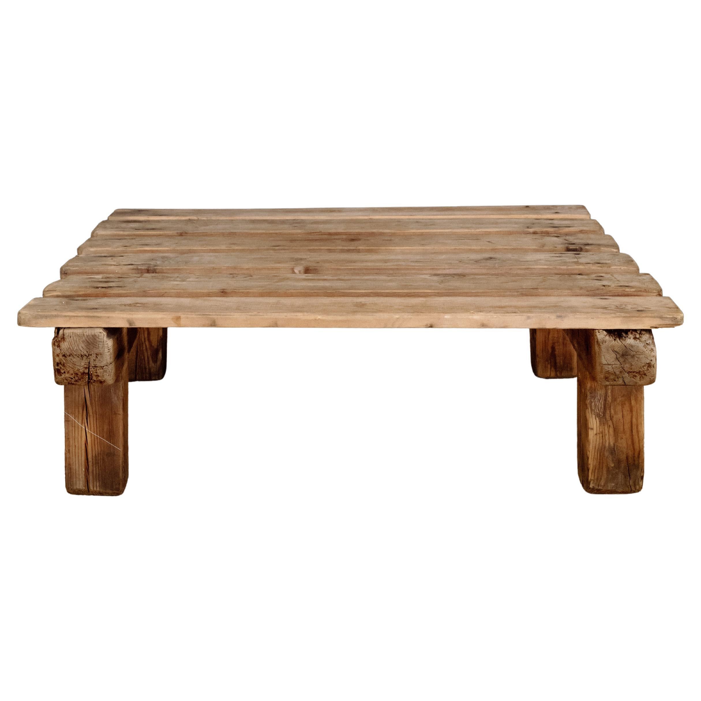 Table en palettes de bois en vente