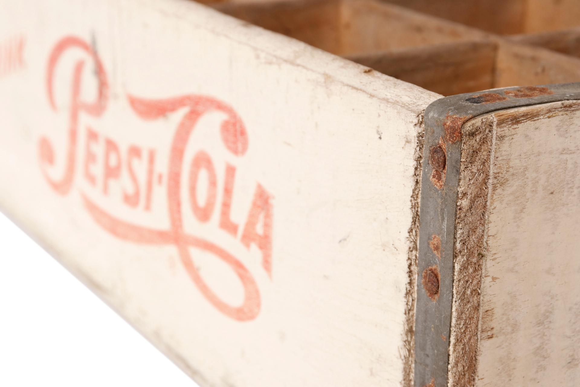 wooden pepsi cola crate value