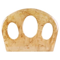 Marco de fotos de madera con cristal, Europa, años 20-30