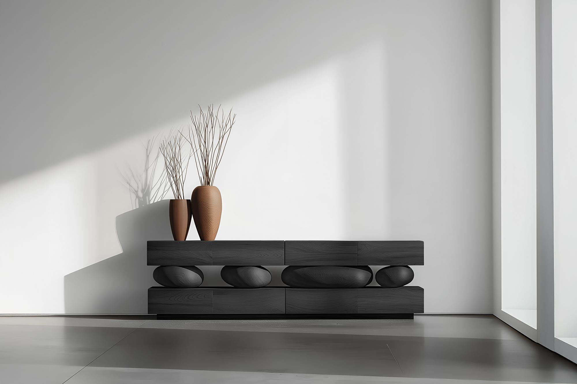 Holzsockeltisch Sereno No49, Minimalistisches Design von Joel Escalona im Zustand „Neu“ im Angebot in Ciudad de México, CDMX