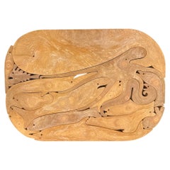 Used Wooden Puzzle 16 Pesci by Enzo Mari - Limited Edition