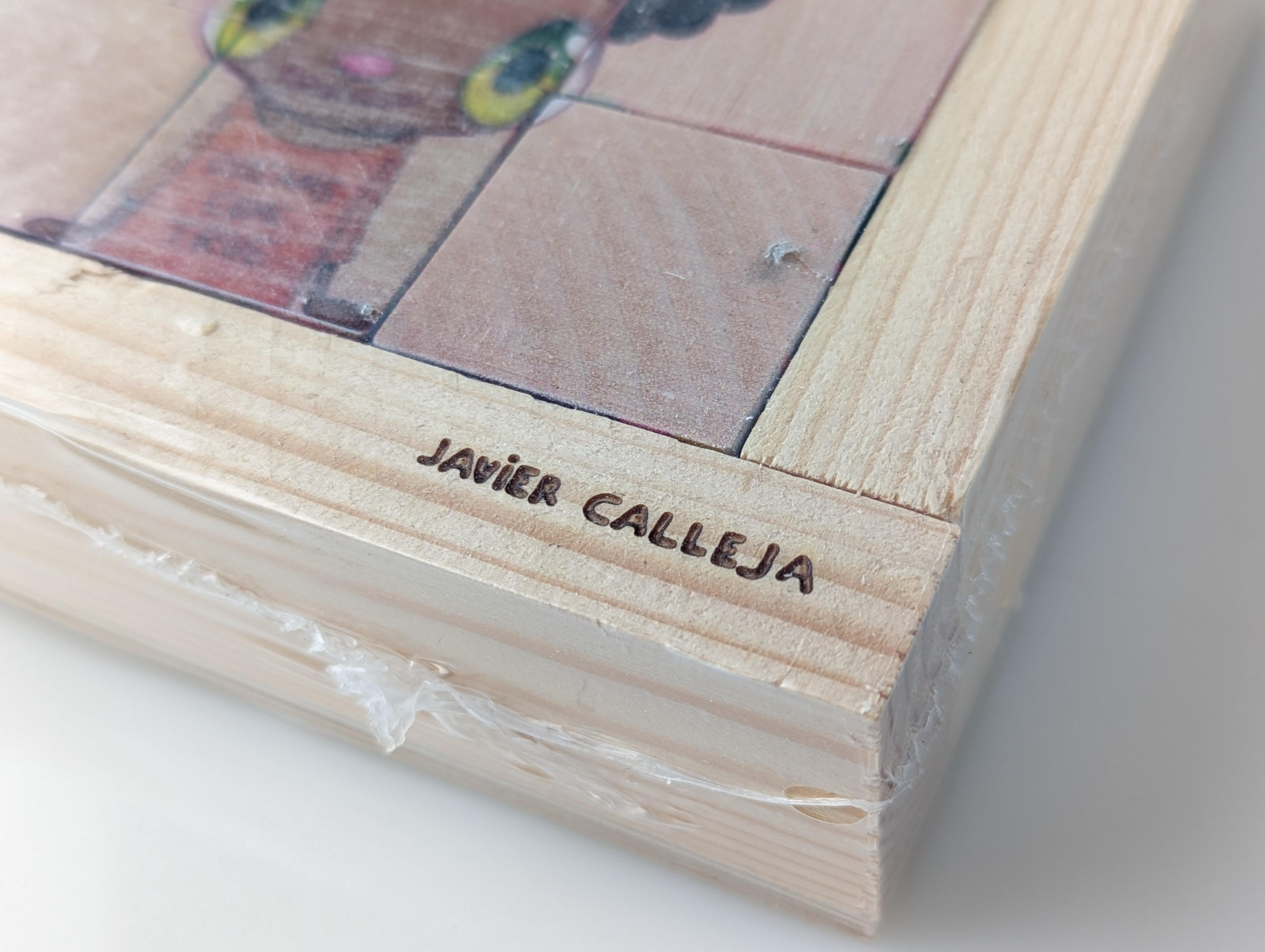 Wooden Puzzle by Javier Calleja Limited Edition For Sale 1