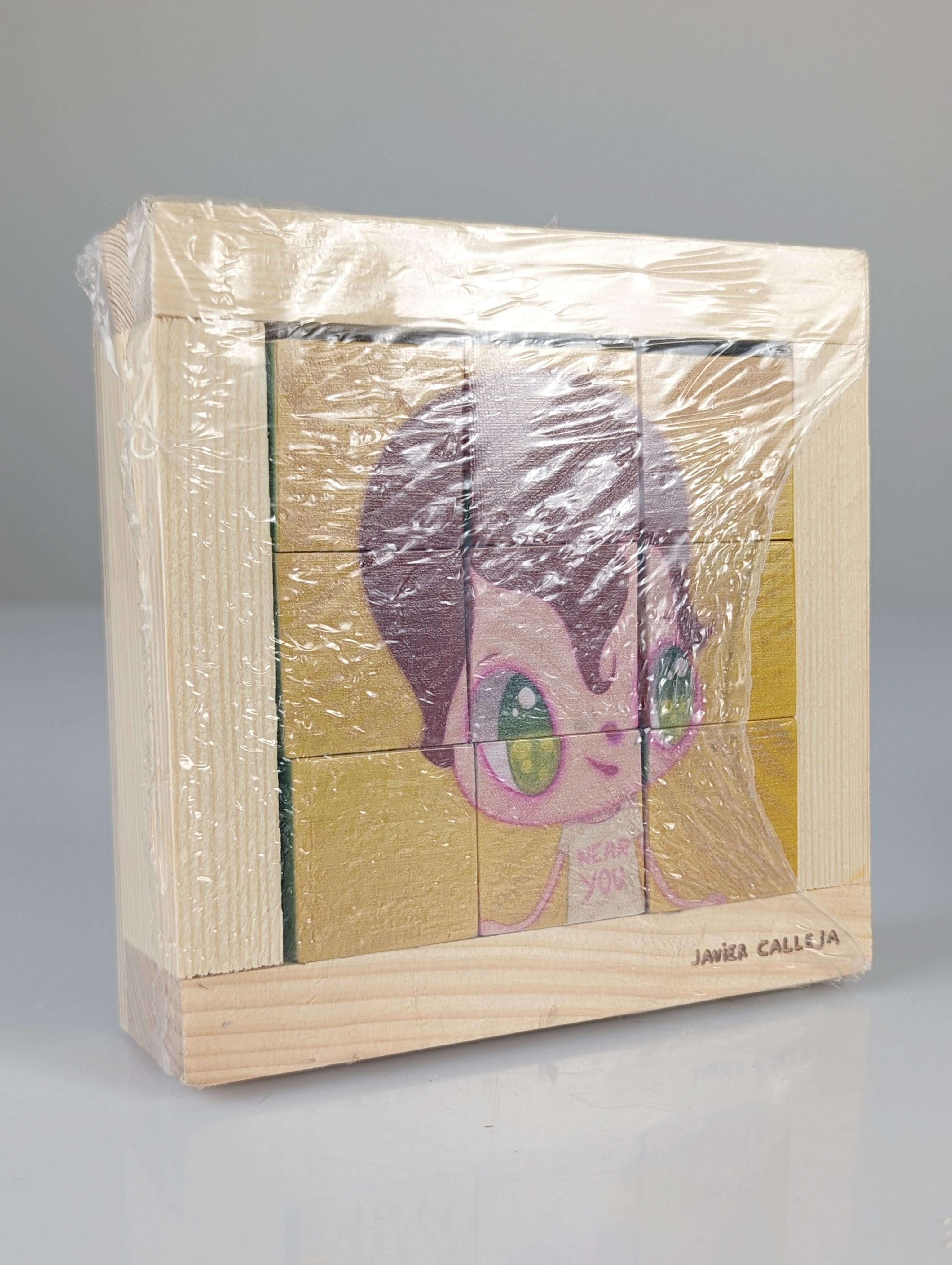 Wooden Puzzle by Javier Calleja Limited Edition In Excellent Condition For Sale In Benalmadena, ES