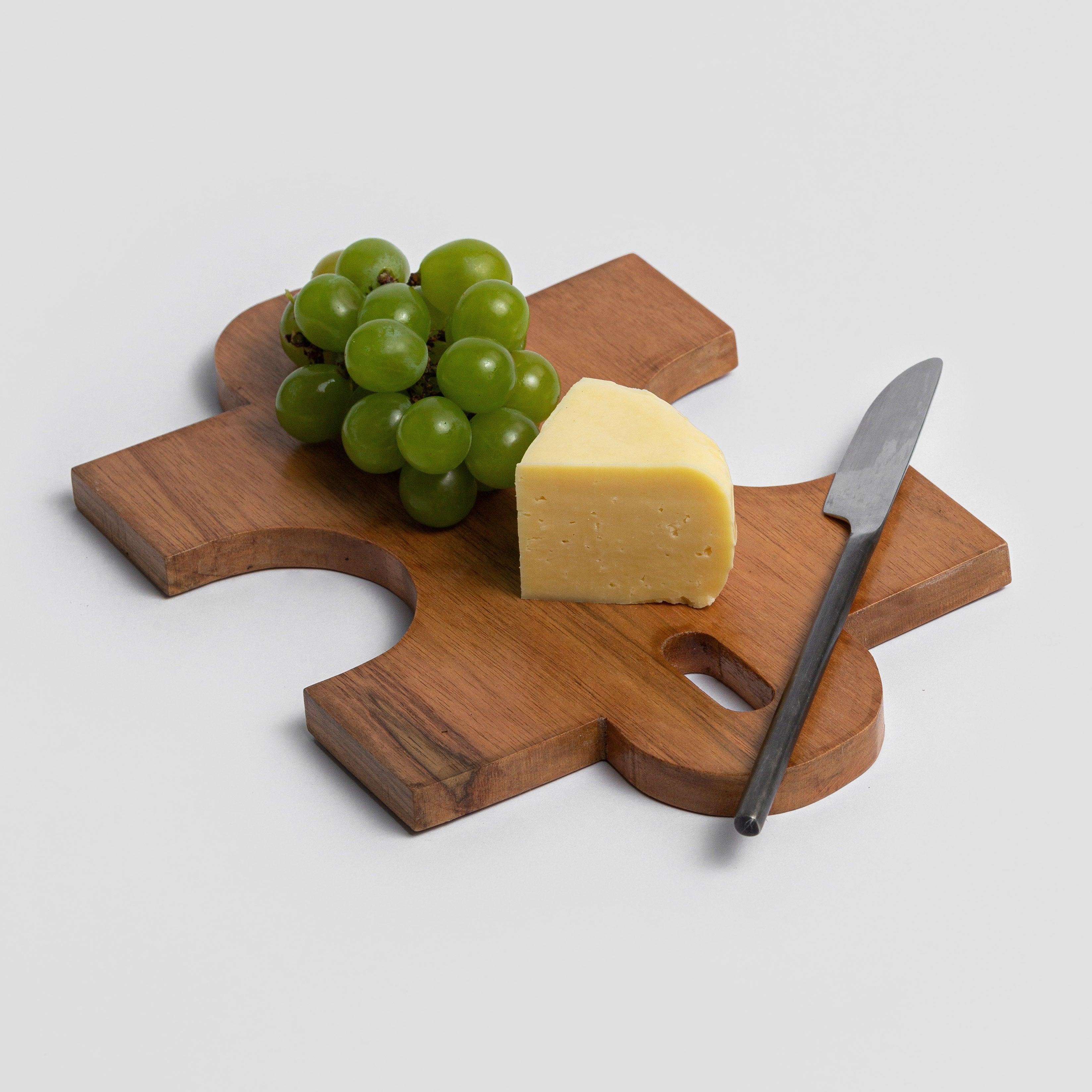 Tabla de madera para cortar piezas de puzzle 11 Peruano en venta