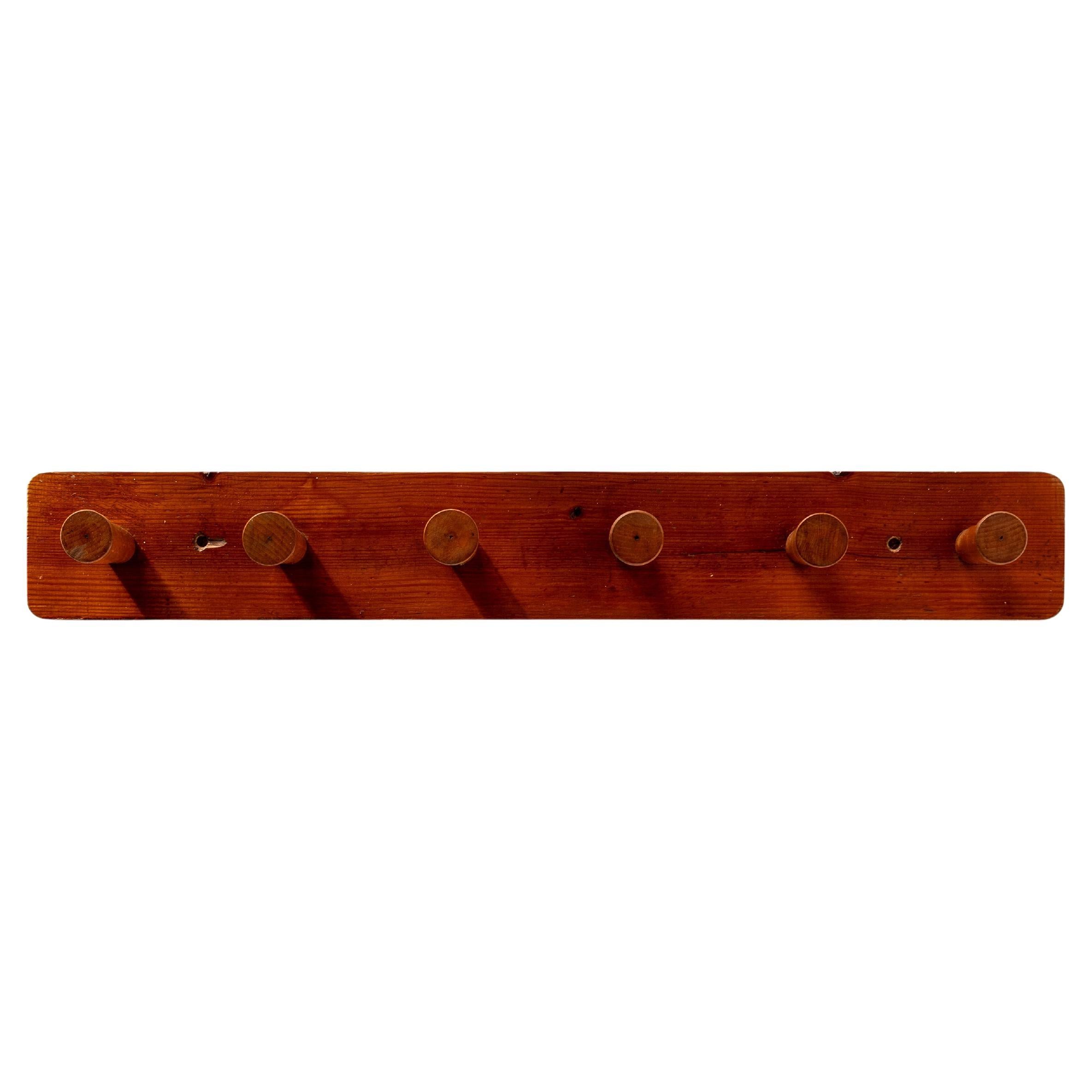 Wooden Rack, by Charlotte Periand from Méribel, France, 1960s