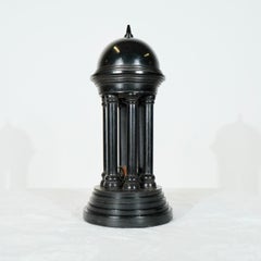 Wooden Roman temple. Grand Tour 19th c.