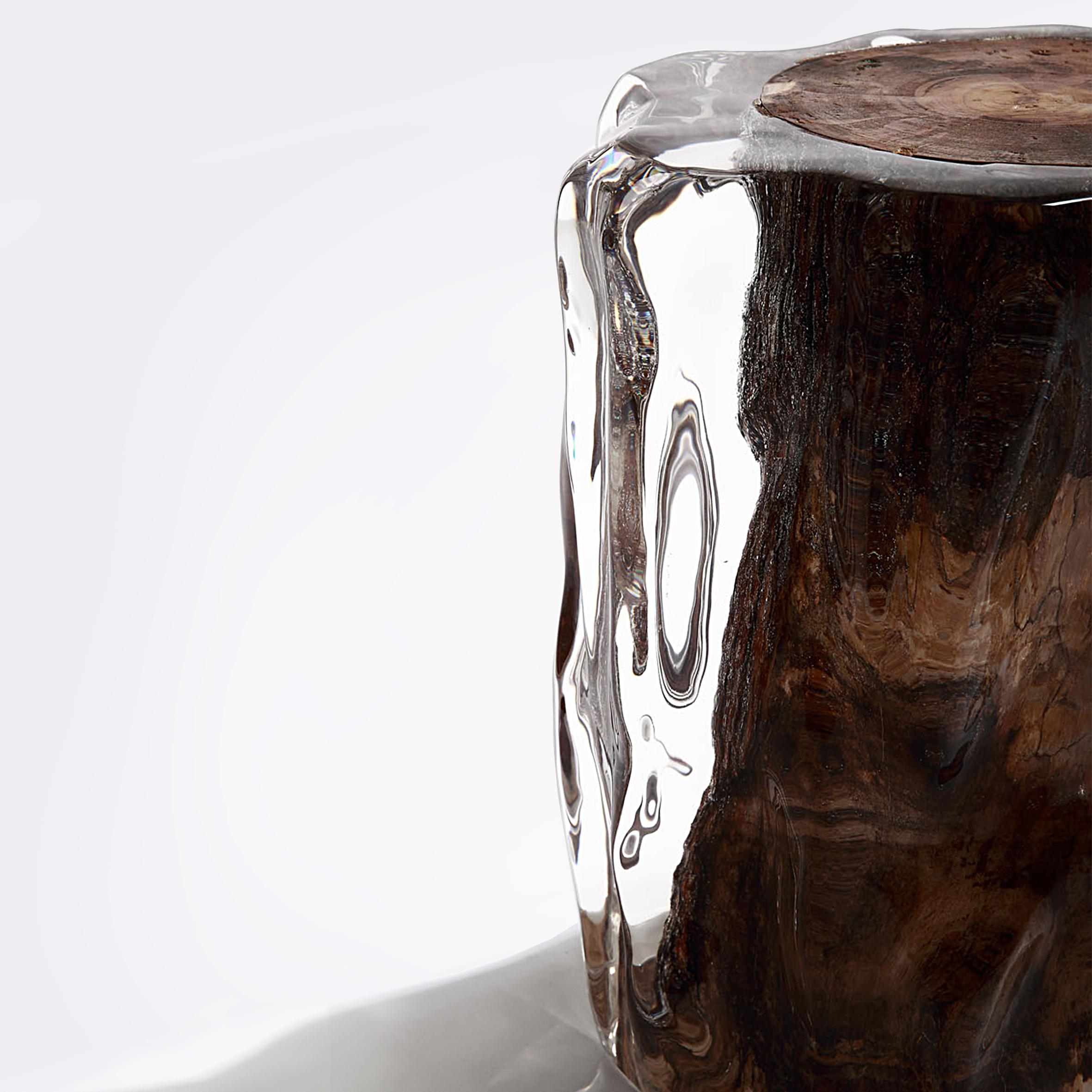 Nature e artisti, in collisione con il più recente processo di stampaggio di materiali trasparenti ad alta tecnologia, si scontrano con la natura e gli artisti, dando vita a un neo-lussismo.
Ogni opera è unica. Anche se apparentemente non