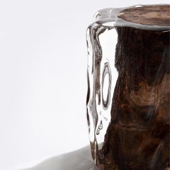 Tabouret rond en bois par GORDON GU