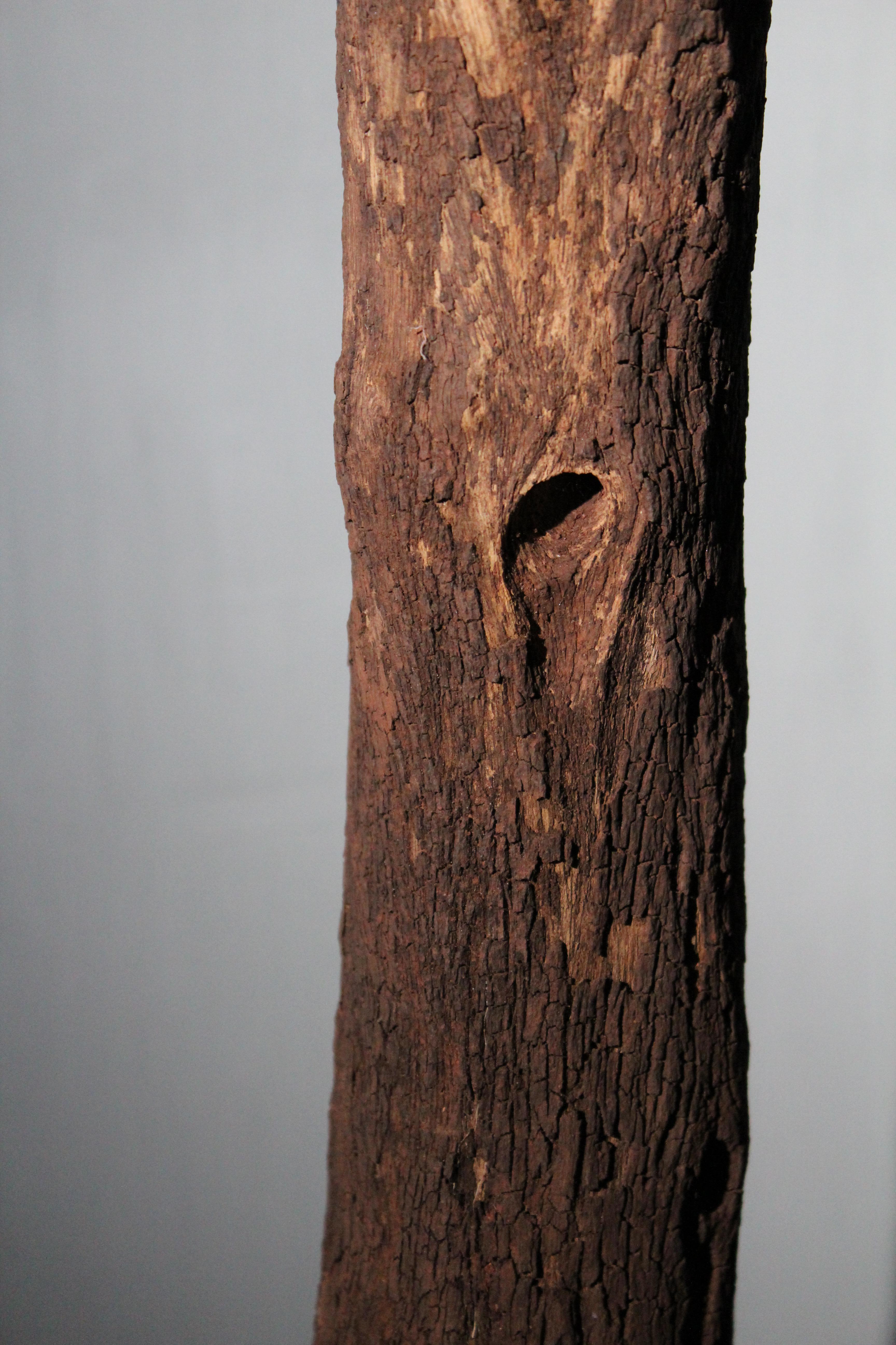 Figura di palo sacrificale in legno Fon in vendita 2