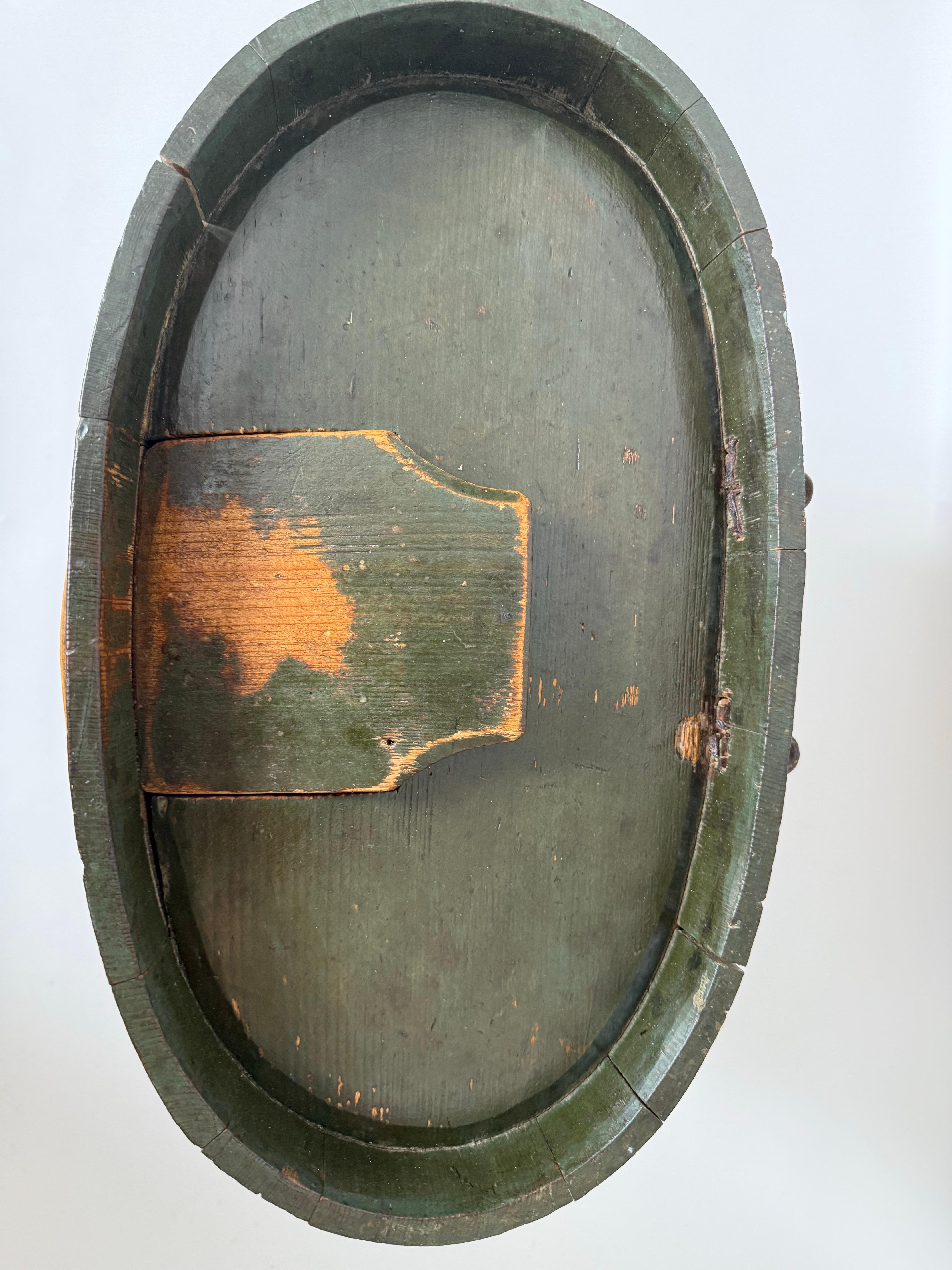 Caja cartera de madera Maria Pintada a mano de 1803 Alemania en Bueno estado para la venta en Hannover, DE