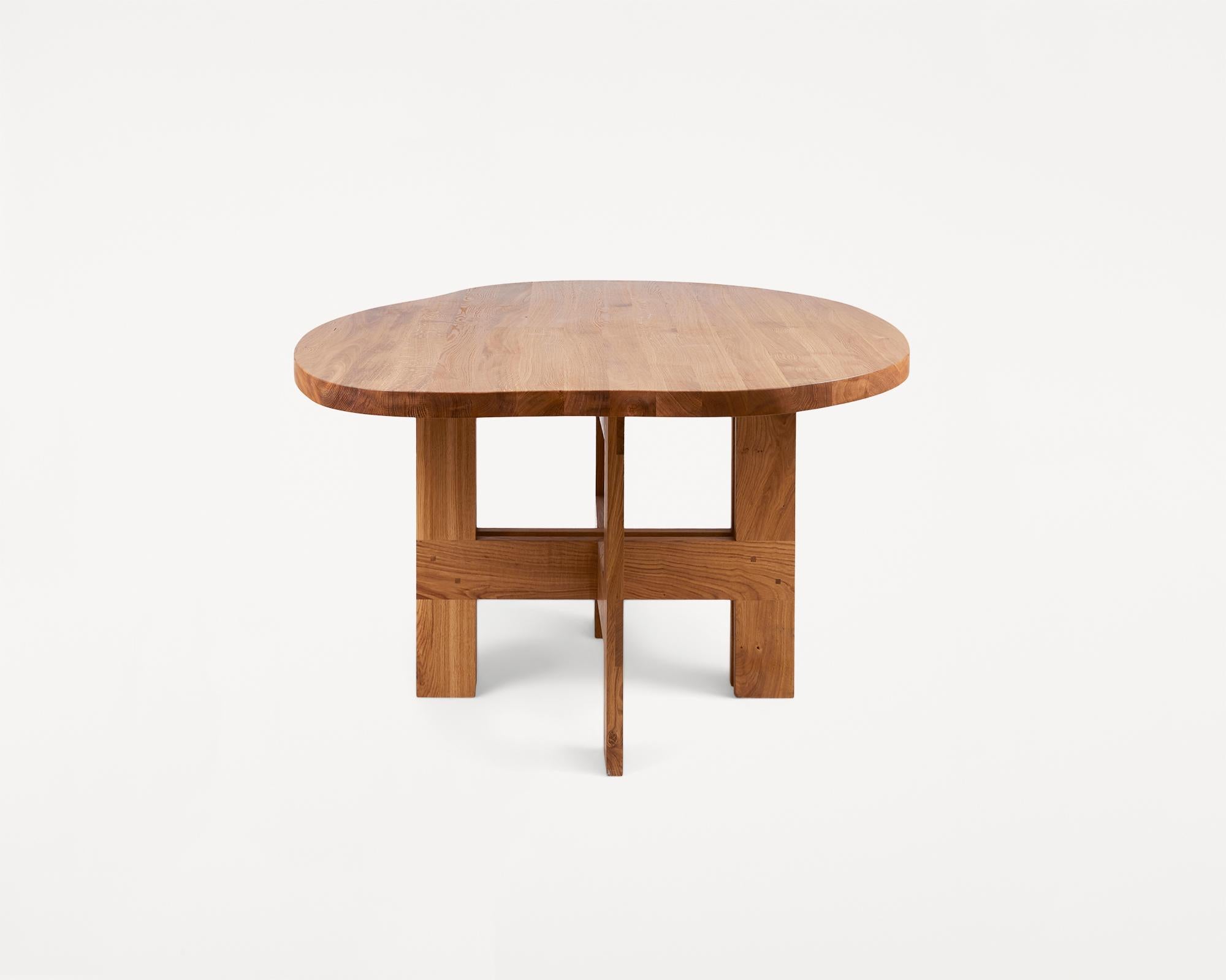 FRAMA Wooden Scandinavian Design Farmhouse Table Pond For Sale 1