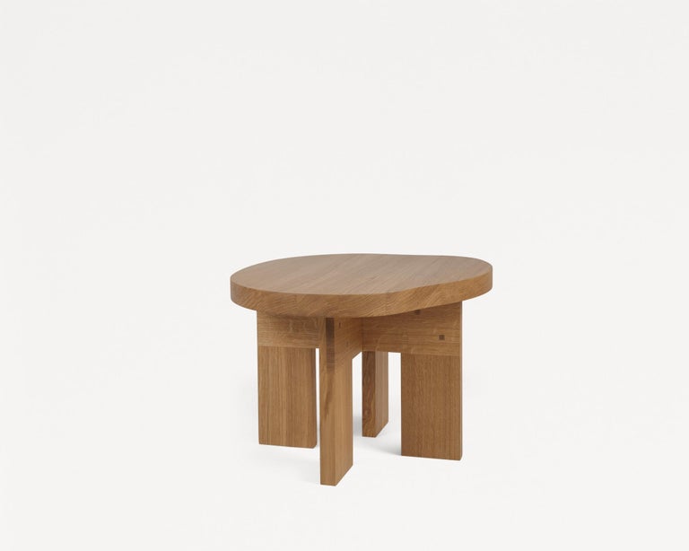 Contemporary Wooden Scandinavian Design Table Farmhouse Side Pond For Sale