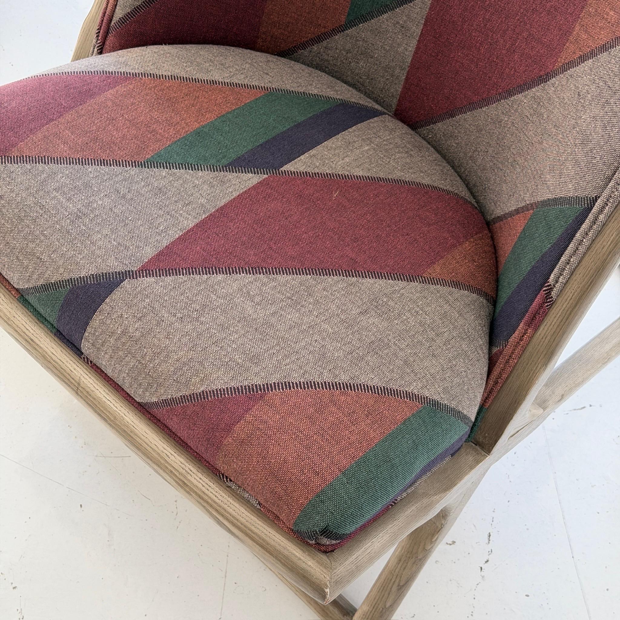 Sedie a forbice in legno di Ward Bennetts per Brickel Associates in vendita 2