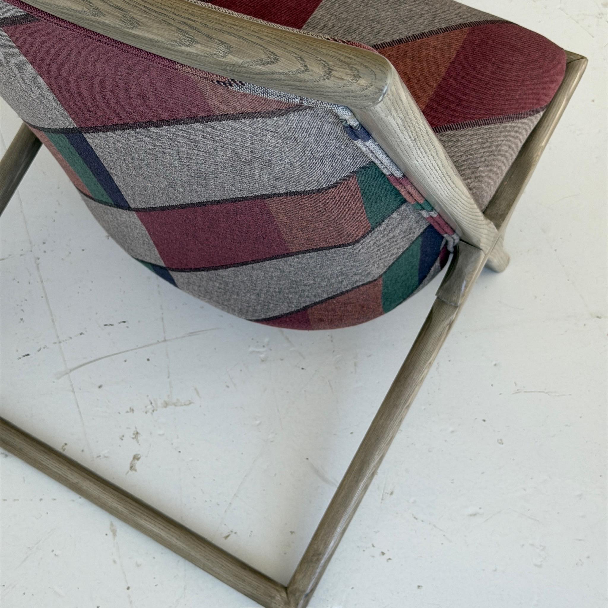 Sedie a forbice in legno di Ward Bennetts per Brickel Associates In condizioni buone in vendita a Chicago, IL