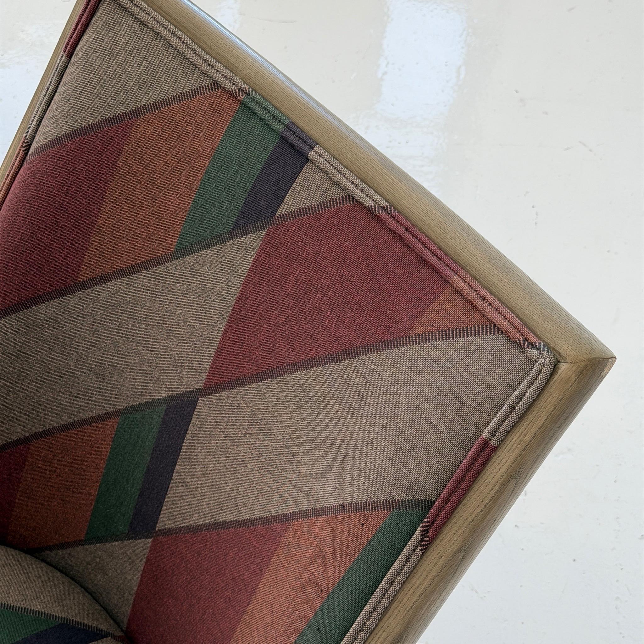 Sedie a forbice in legno di Ward Bennetts per Brickel Associates in vendita 1