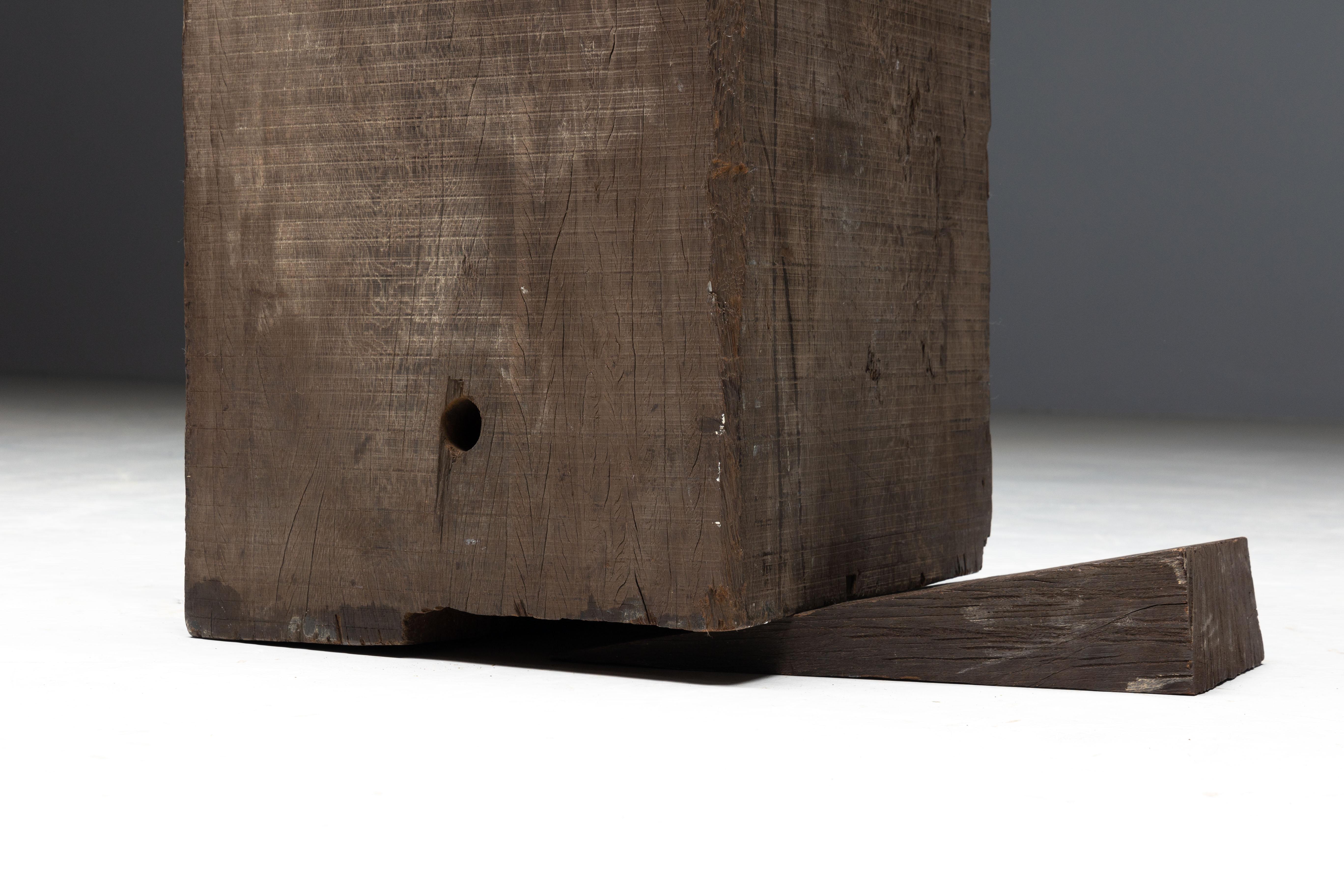 Scultura in legno di Bernd Lohaus, Belgio, 1996 in vendita 5