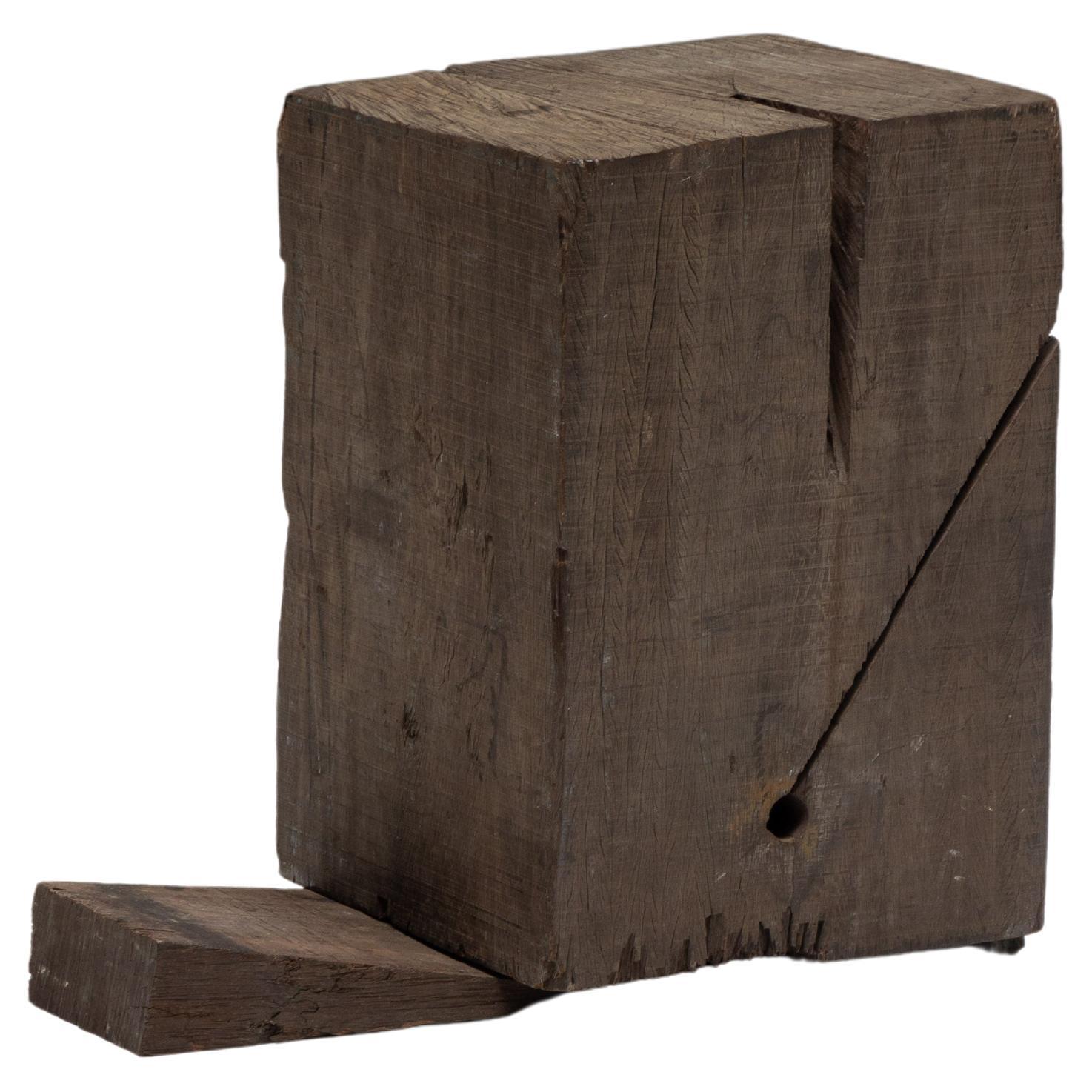 Holzskulptur von Bernd Lohaus, Belgien, 1996