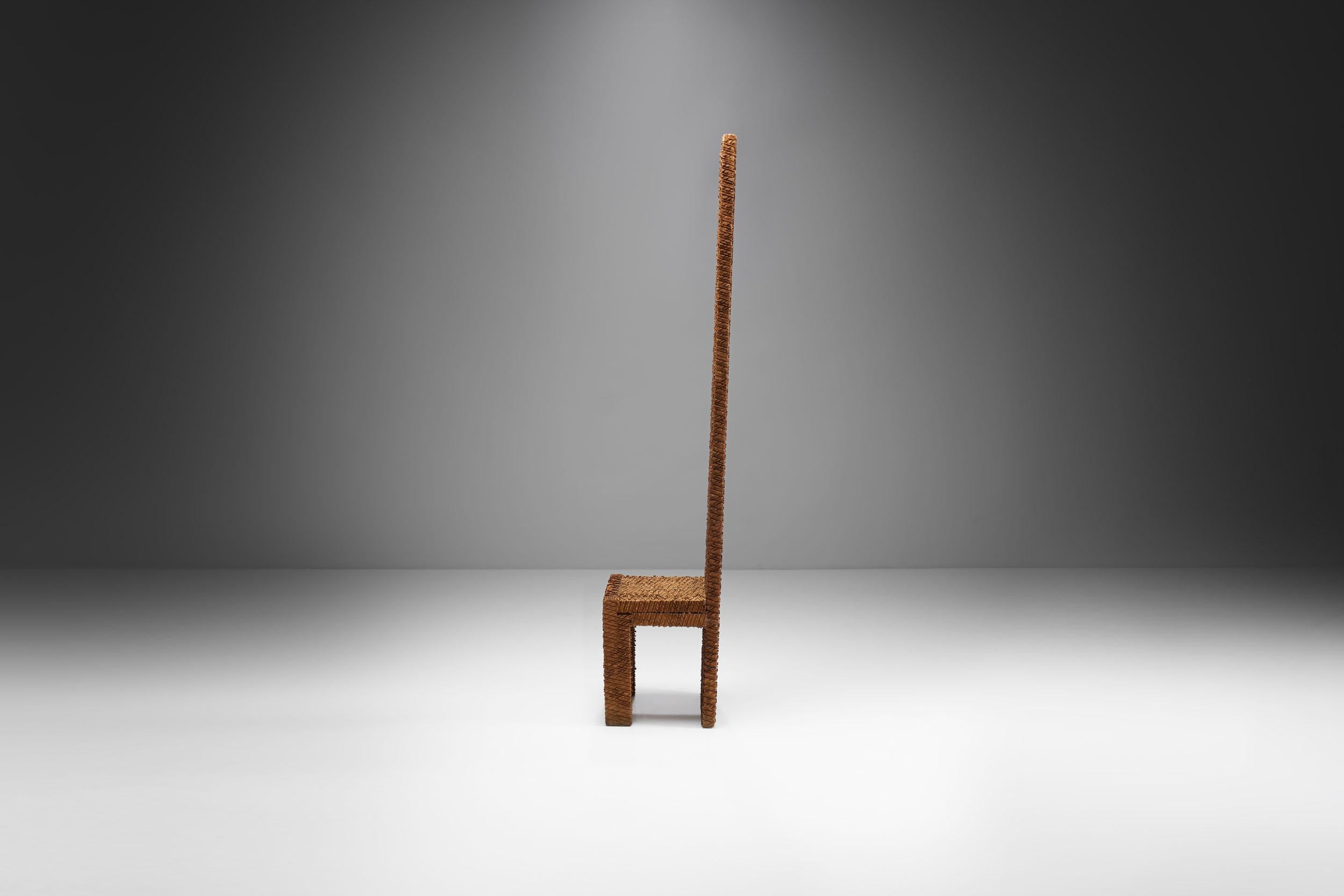 Late 20th Century Wooden Sculpture by Urano Palma, Italy, 1970s