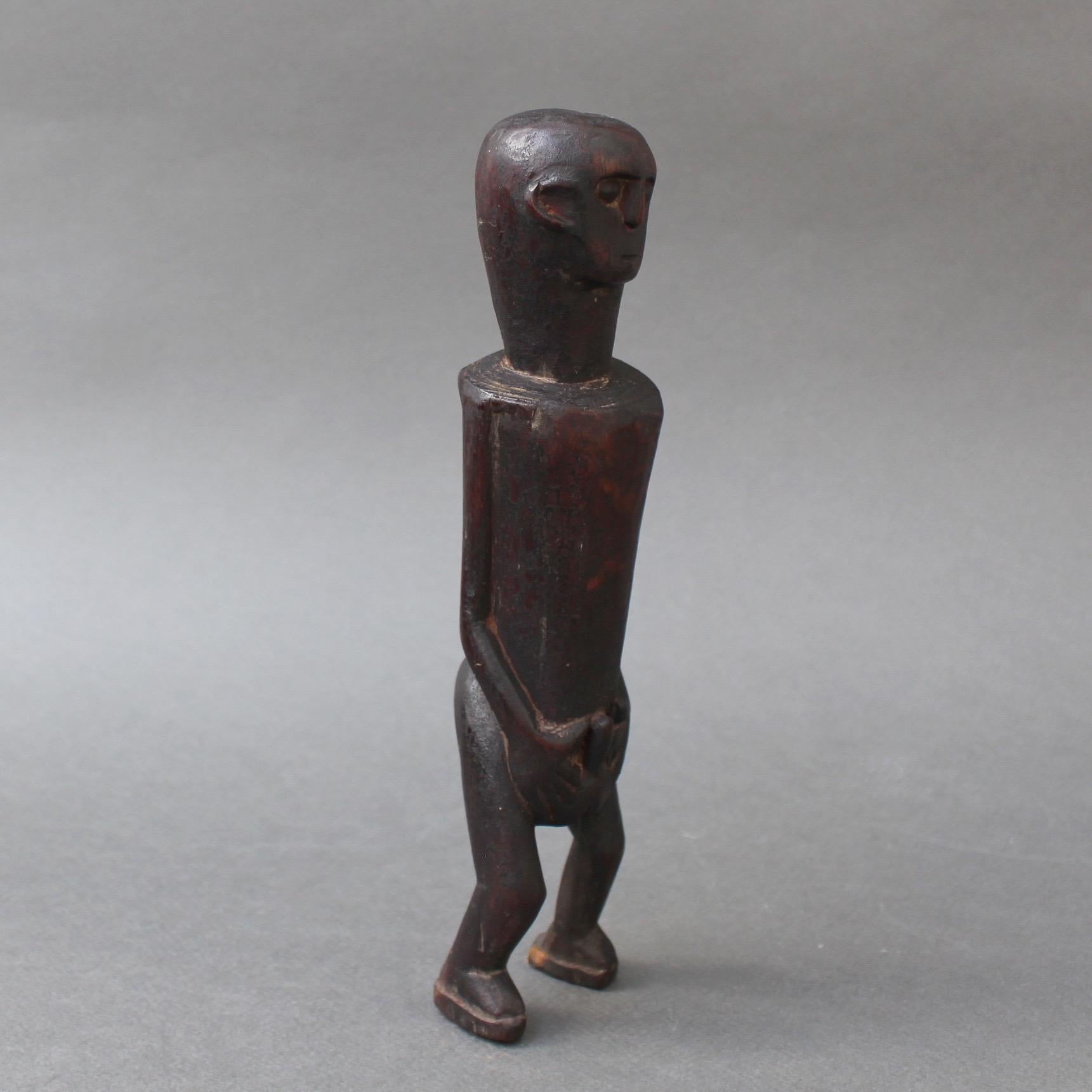 Wooden Sculpture or Carving of Fertility Figure from Sumba Island, Indonesia 1