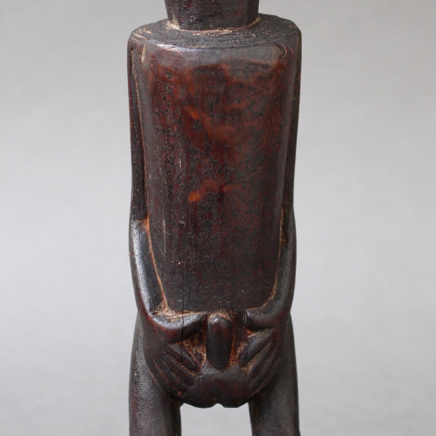 Wooden Sculpture or Carving of Fertility Figure from Sumba Island, Indonesia 2