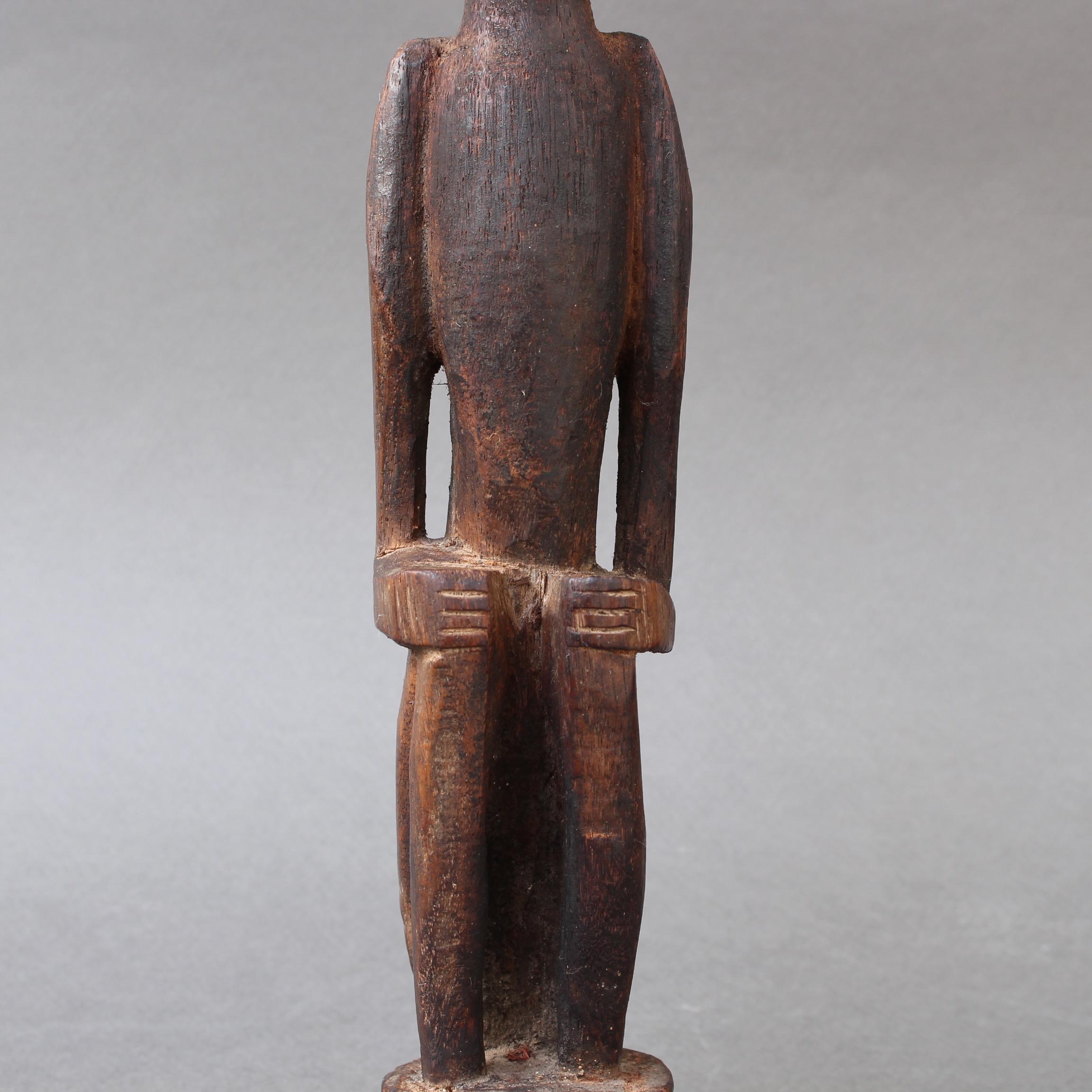 Wooden Sculpture or Carving of Sitting Figure from Sumba Island, Indonesia 8