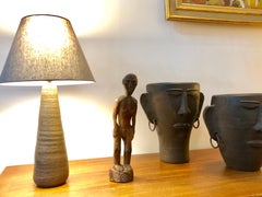 Wooden Sculpture or Carving of Standing Figure from Sumba Island, Indonesia