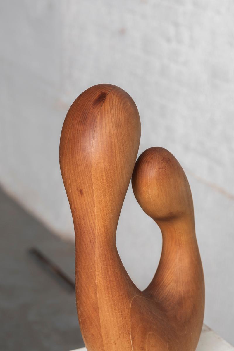 Wooden Sculpture  For Sale 7