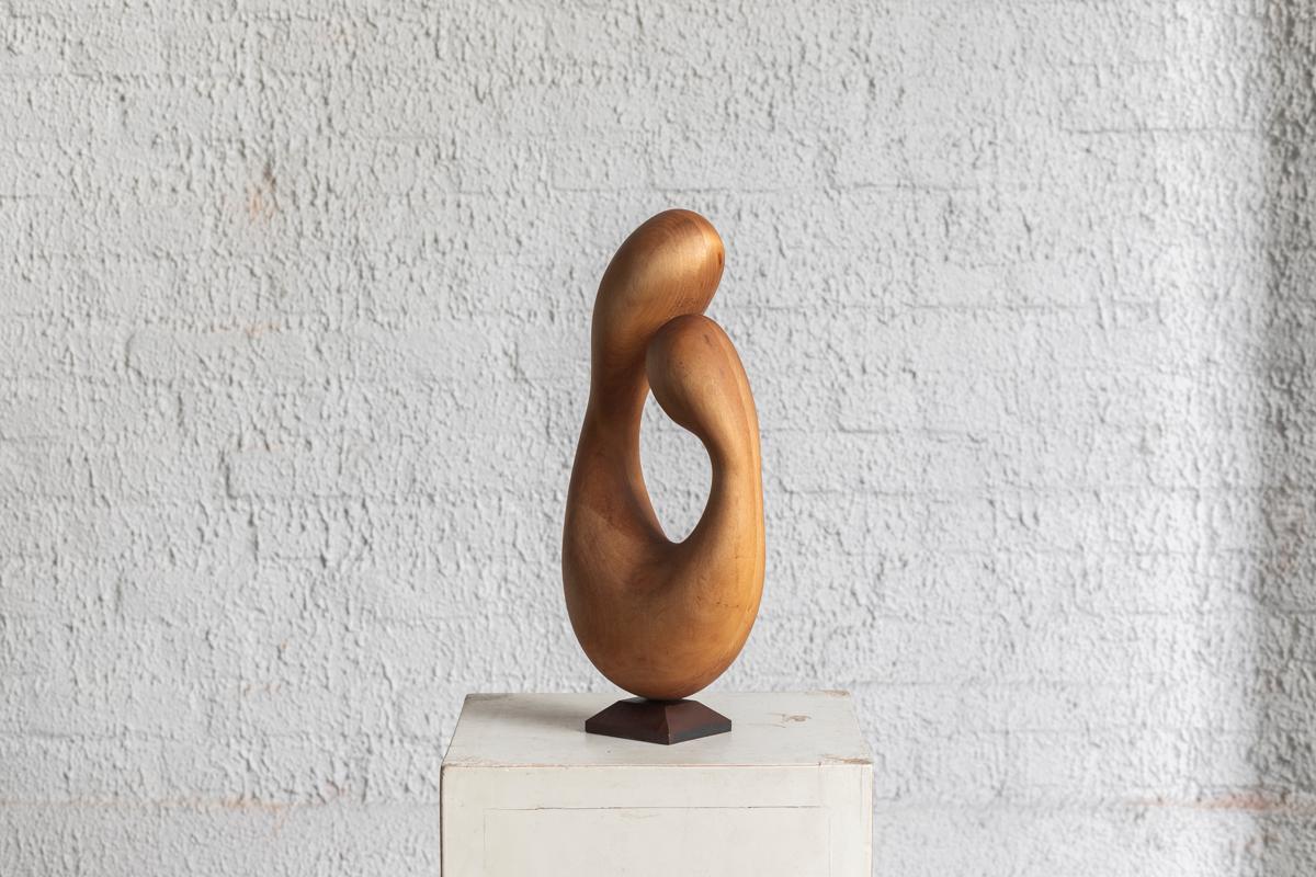 Wooden Sculpture  For Sale 1