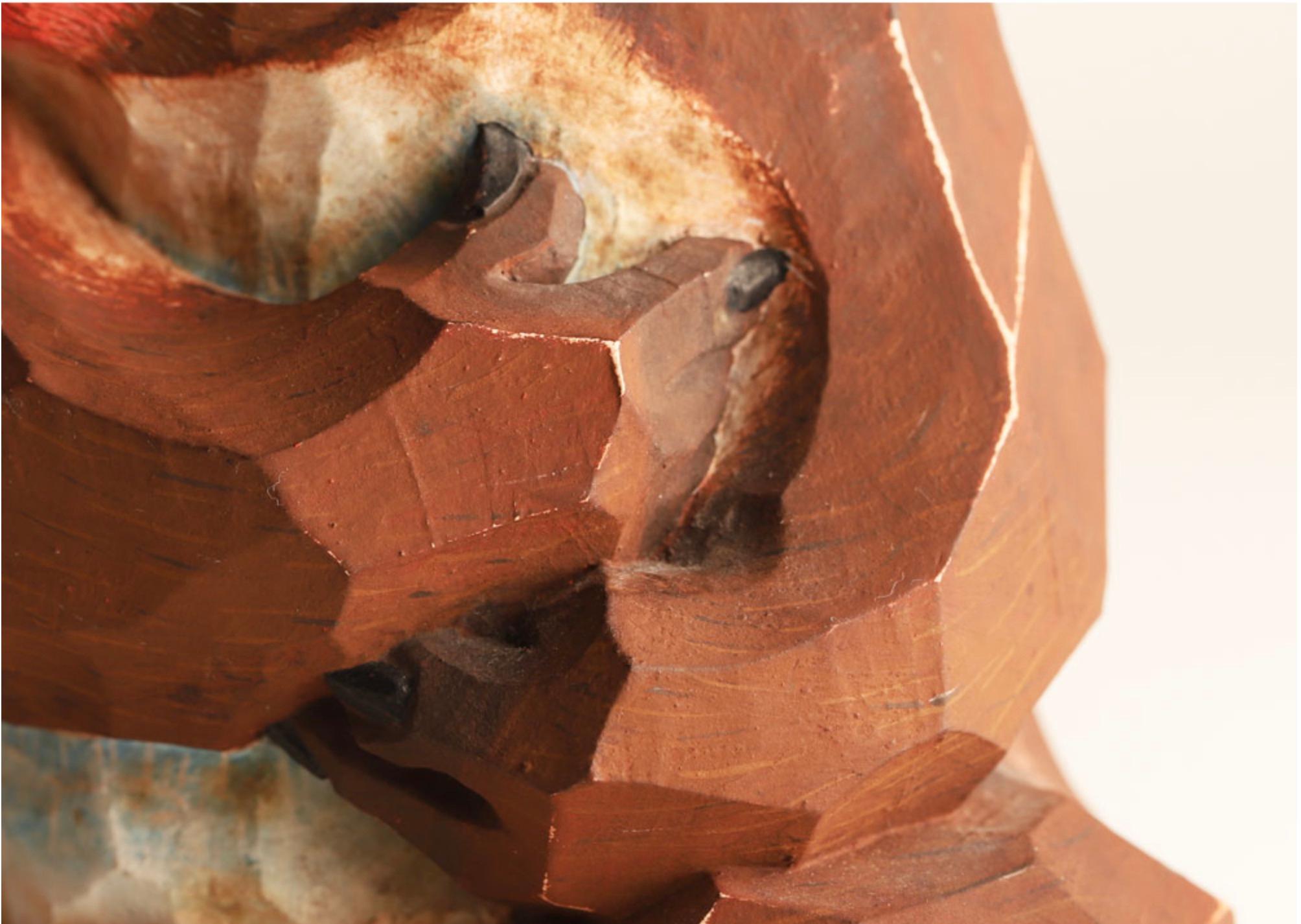 Sculpture en bois 