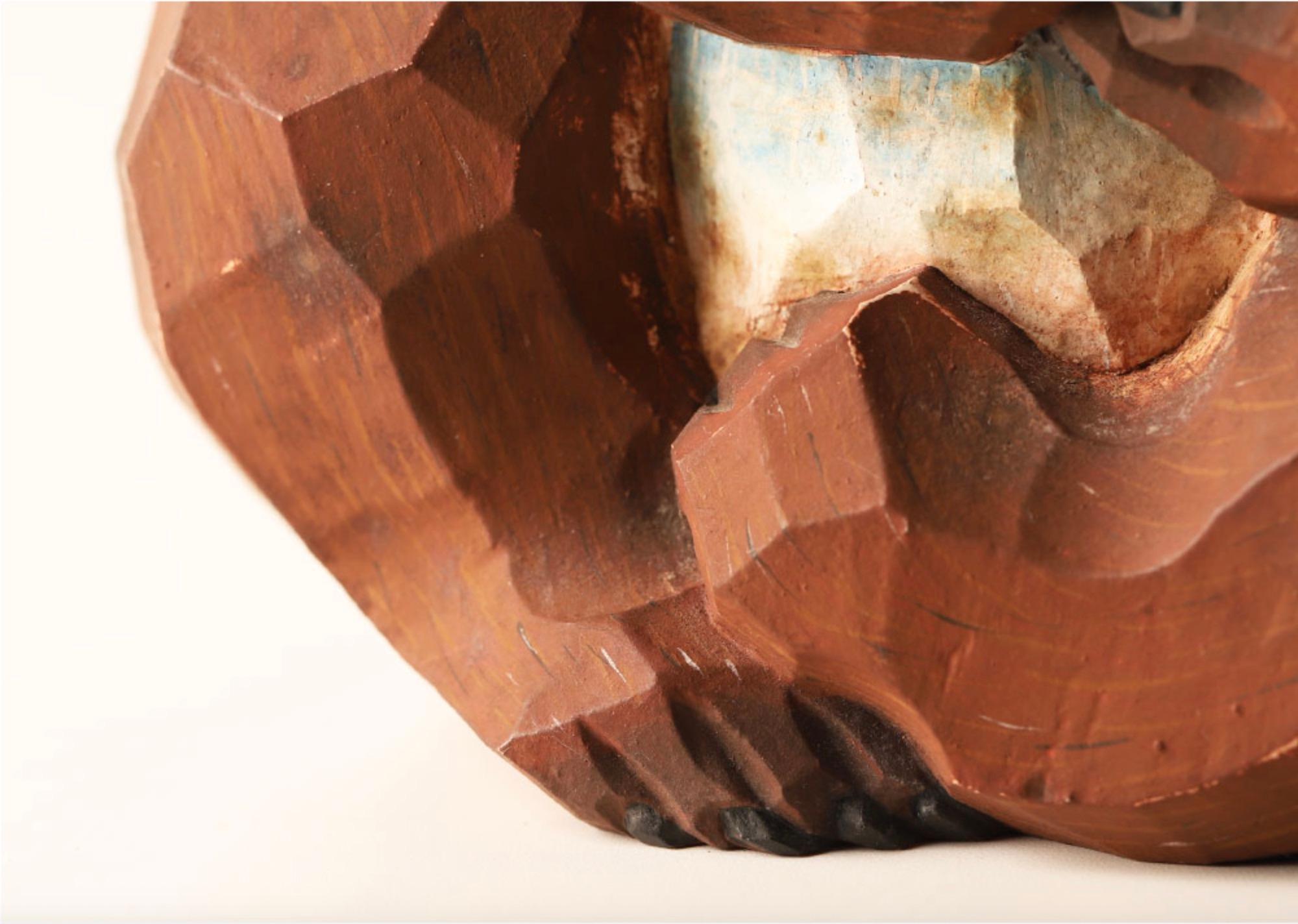XXIe siècle et contemporain Sculpture en bois 