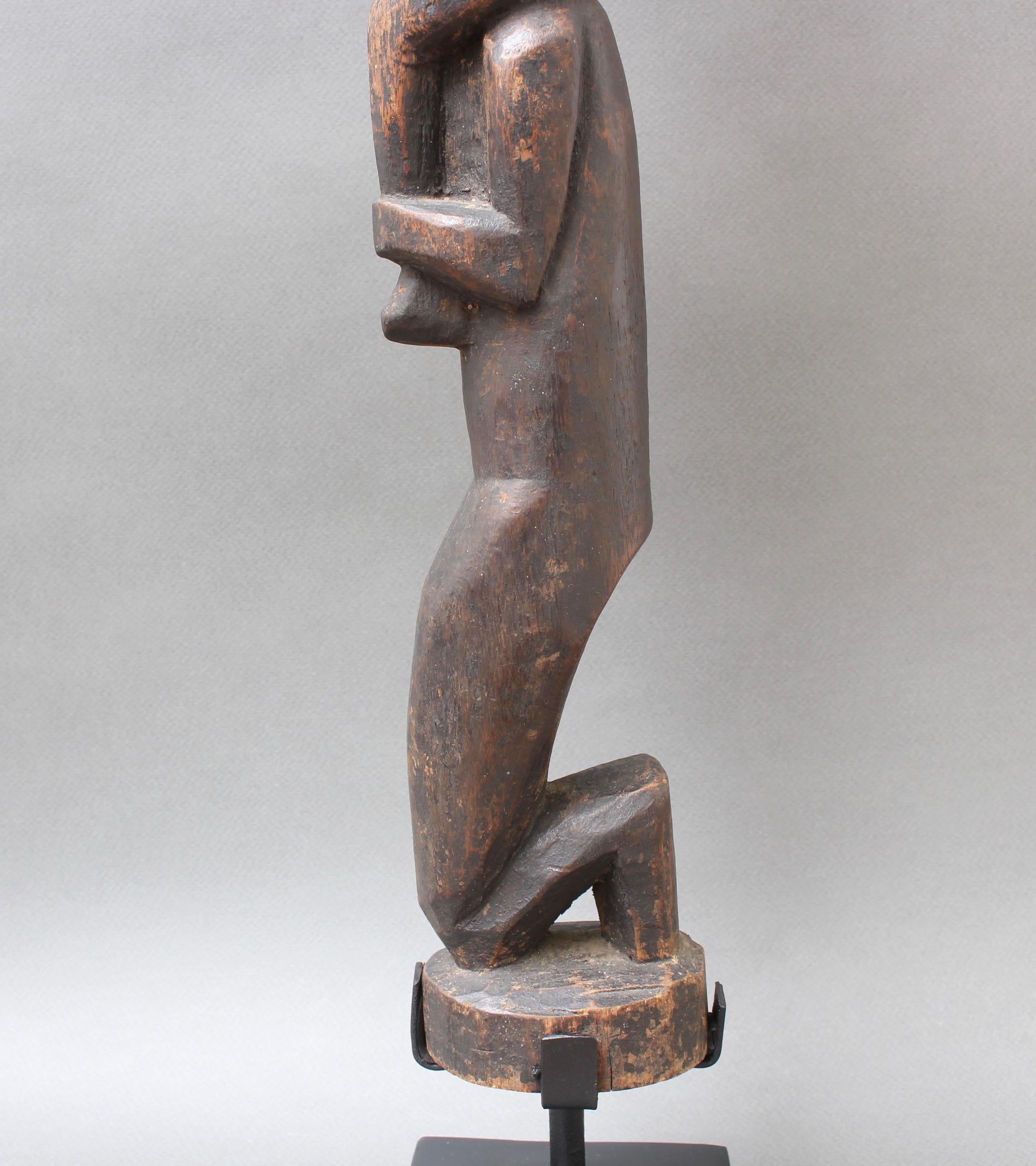 Wooden Sculpture of Totemic Figures from Timor Island, Indonesia, circa 1970s 11