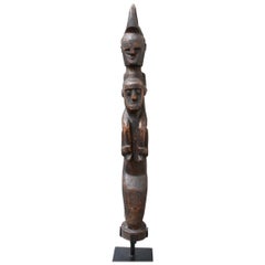 Wooden Sculpture of Totemic Figures from Timor Island, Indonesia, circa 1970s