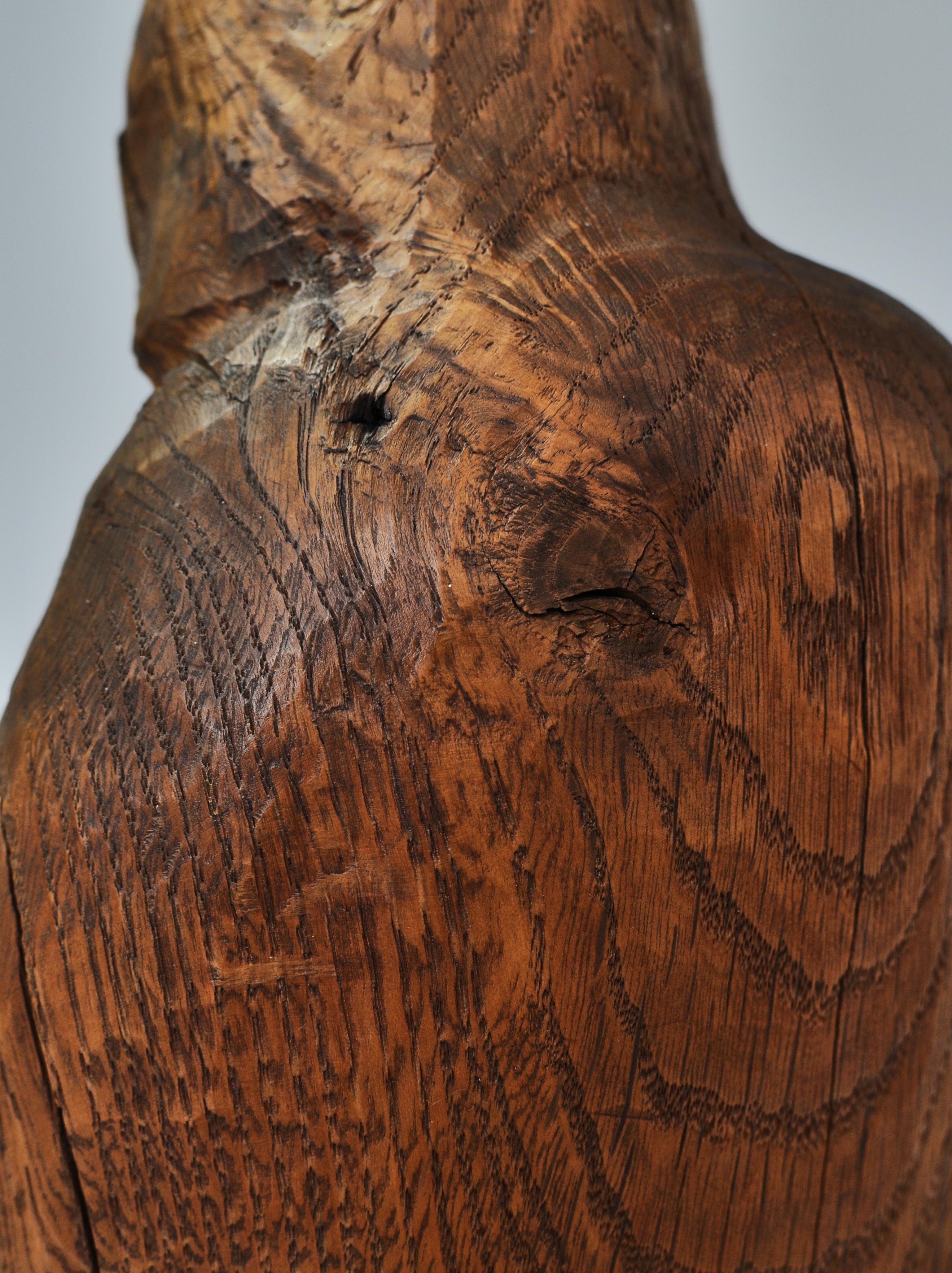 Oak Wooden Sculpture 