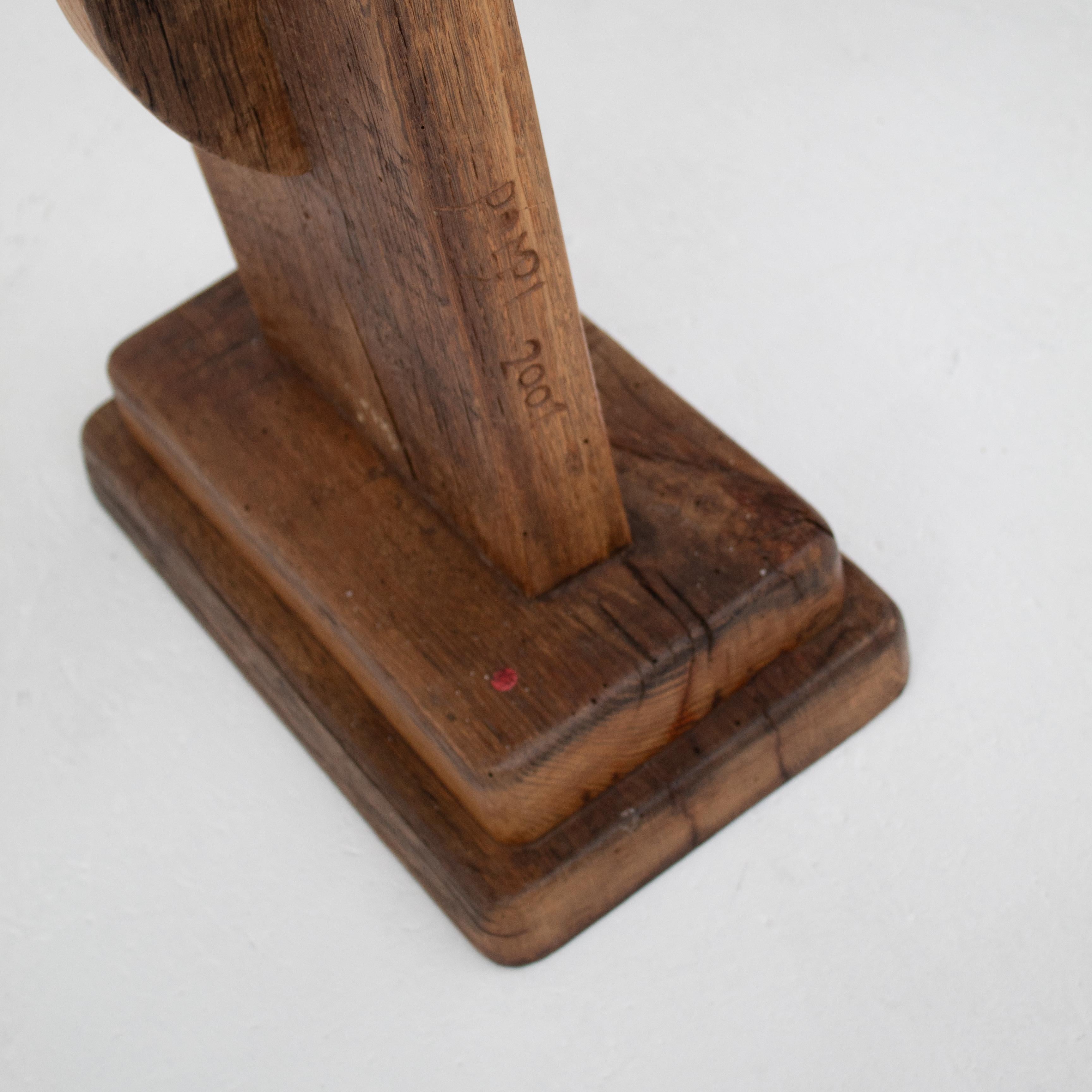 Totem scultura in legno di Luciano Bertolotto In condizioni buone in vendita a Antwerpen, BE