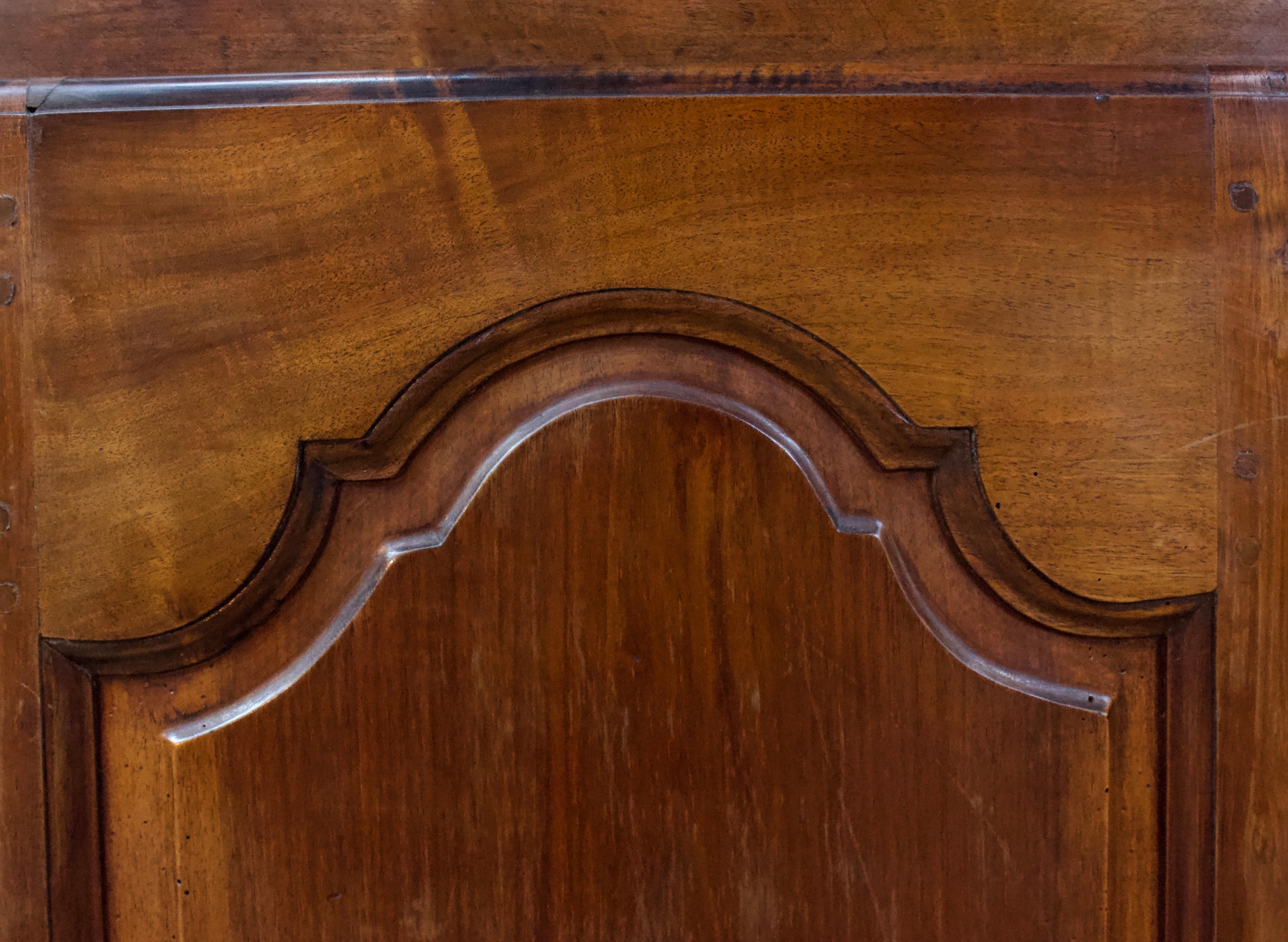 Rustikaler Sekretr aus Holz mit Klappe aus dem 19. Jahrhundert im Angebot 4