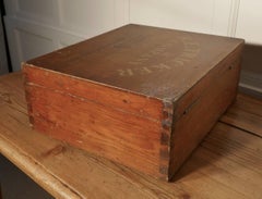 Wooden Shoe Box from Trickers of Northampton and London