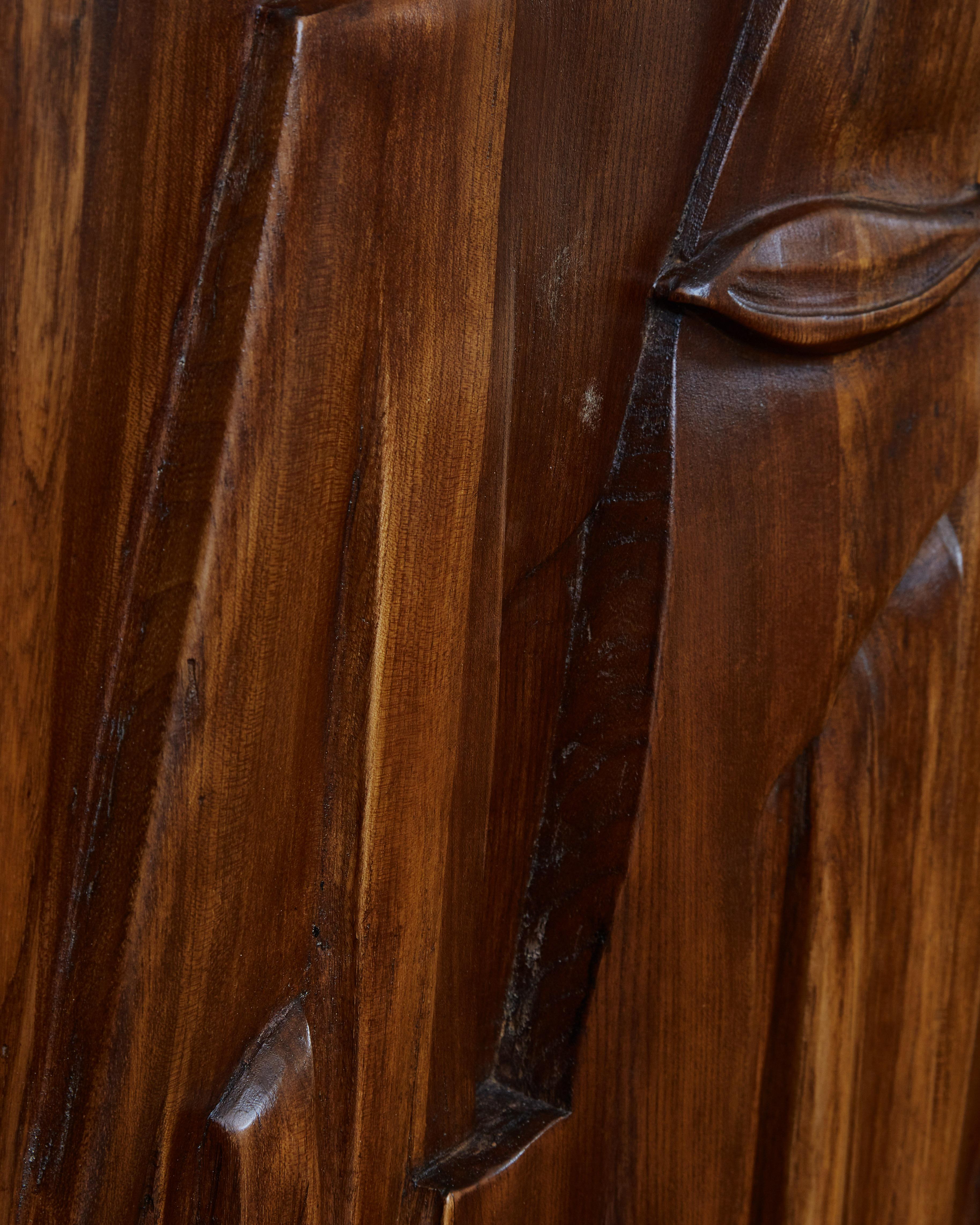 Brass Wooden Sideboard by Studio Glustin