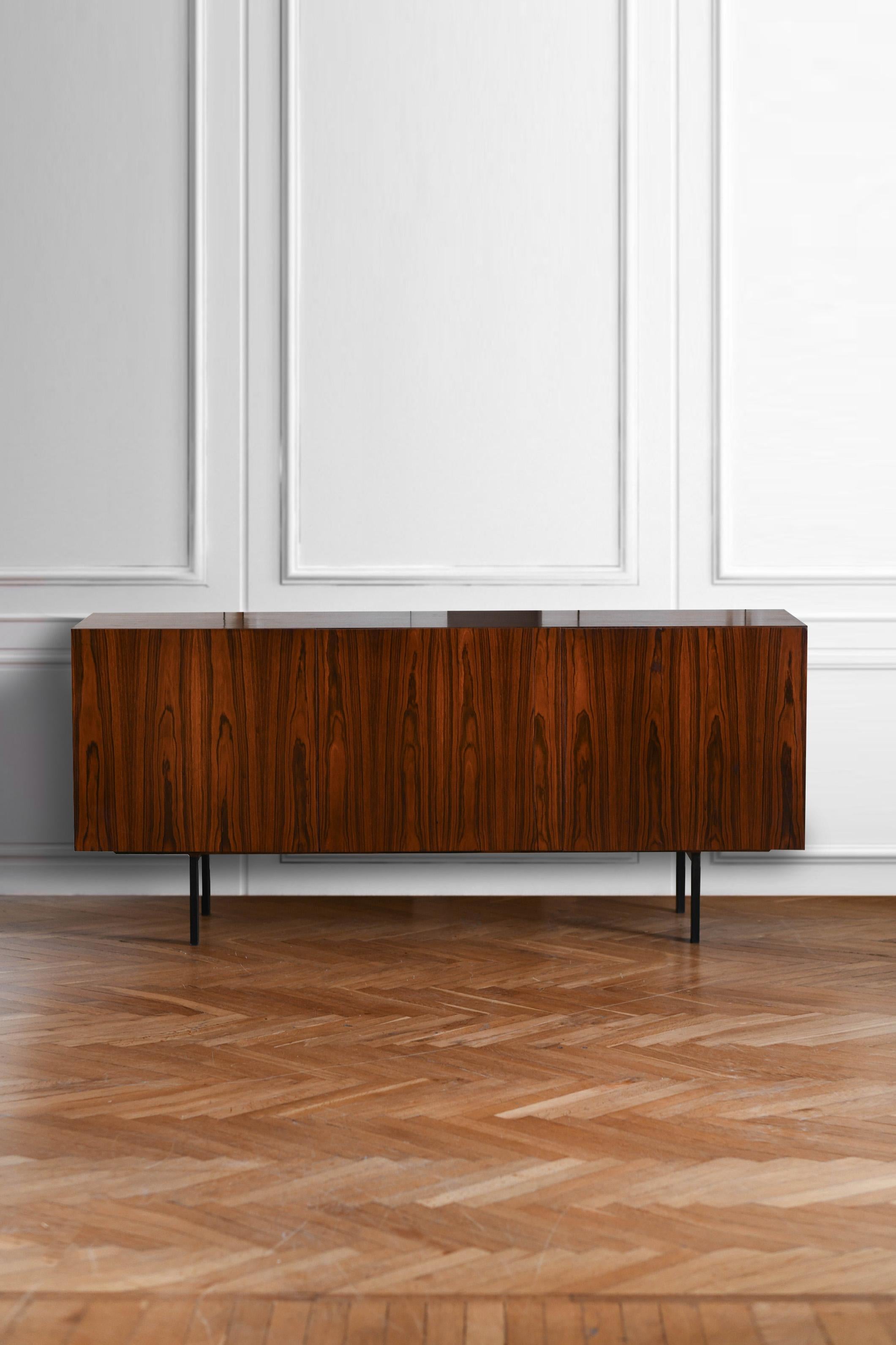 Wooden Sideboard ME-WA Qualitats Mobel – Konstanz model, 1960s 3