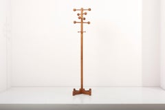 Wooden Sputnik Coat Rack or Stand, Denmark, 1960s