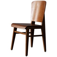 Wooden Standard Chair by Jean Prouvé, 1940s