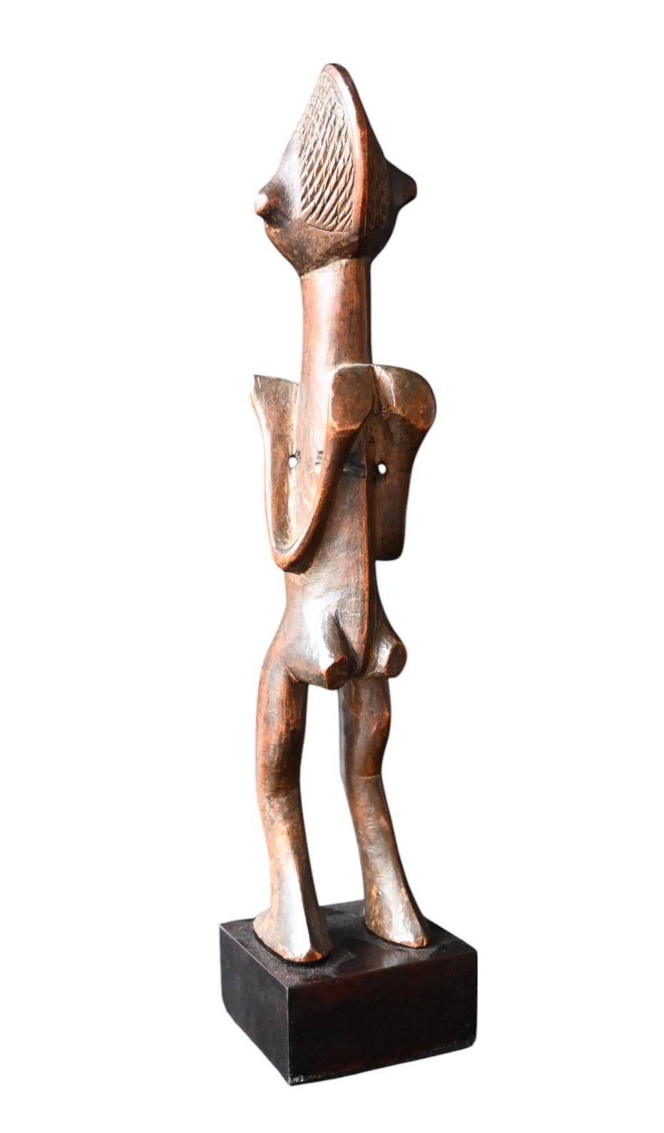 Holzstatue des Suku-Stammes - Kongo - Anfang des 20. Jahrhunderts im Angebot 1