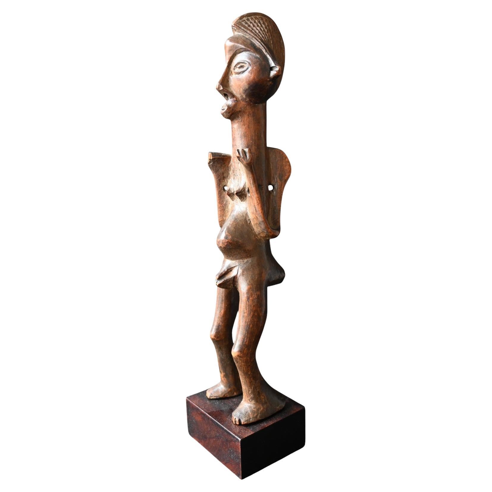 Holzstatue des Suku-Stammes - Kongo - Anfang des 20. Jahrhunderts im Angebot