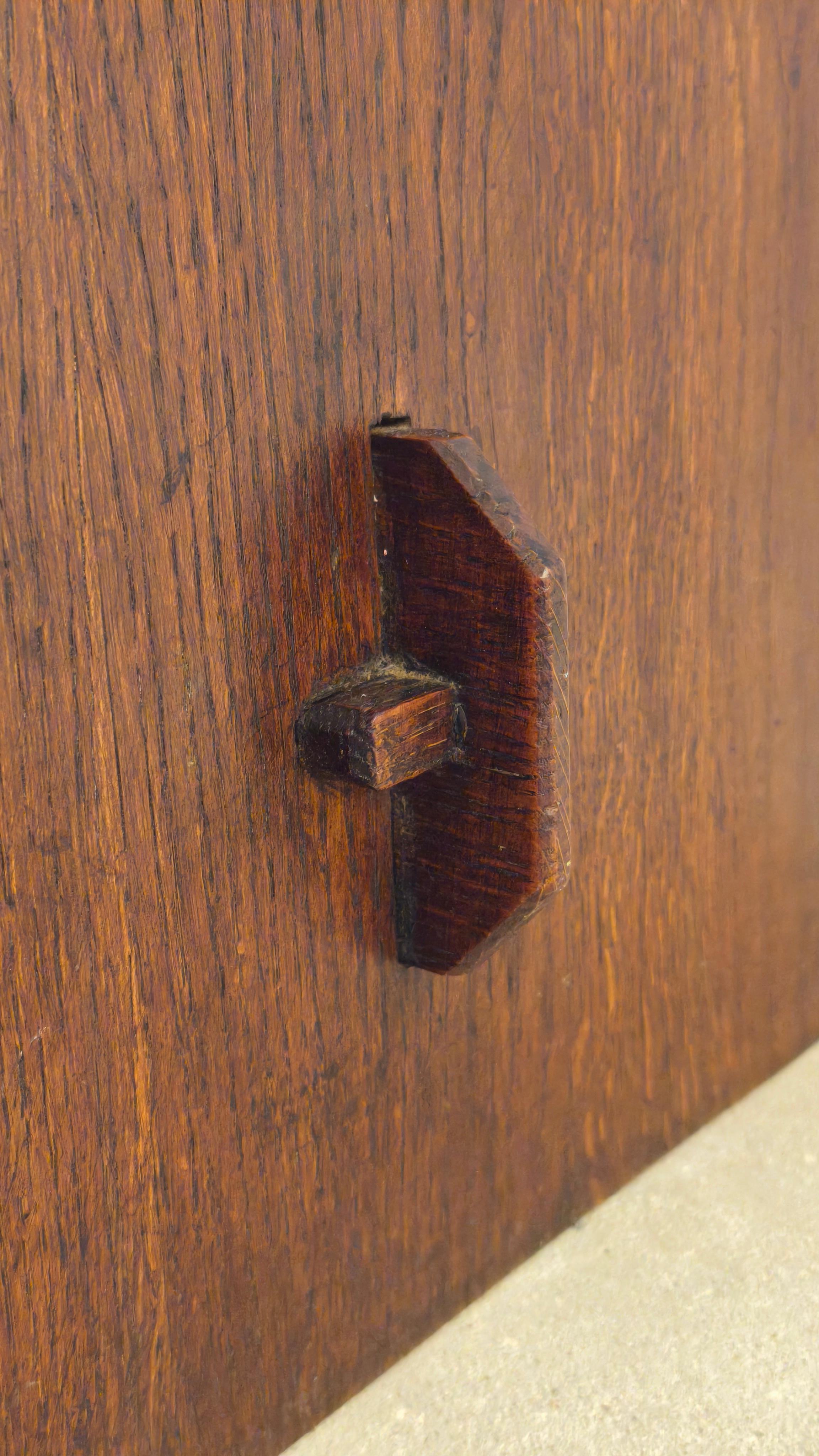 Holzhocker, Kunsthandwerk, Jugendstil, 1910er Jahre im Angebot 6