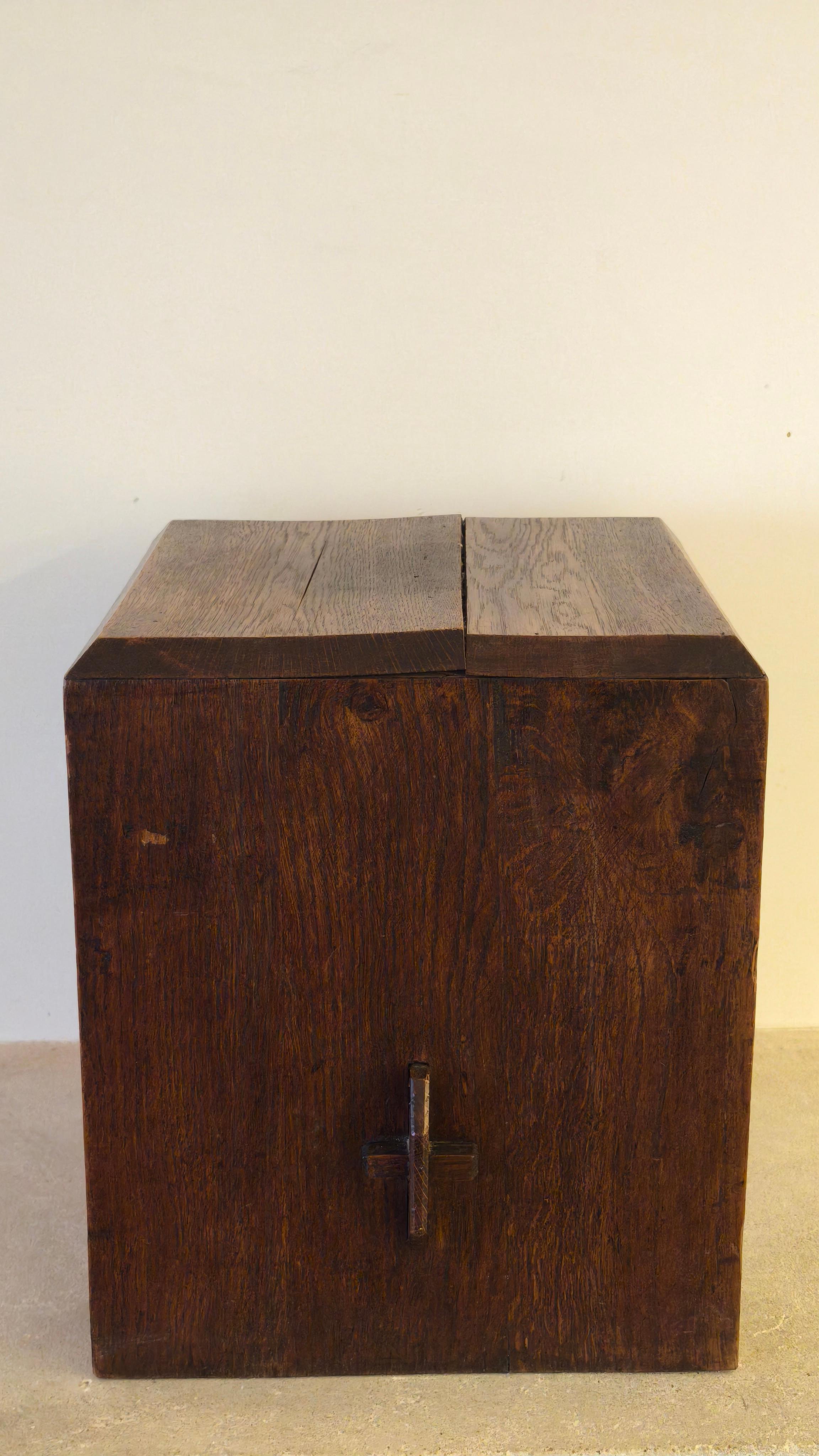Holzhocker, Kunsthandwerk, Jugendstil, 1910er Jahre im Angebot 10