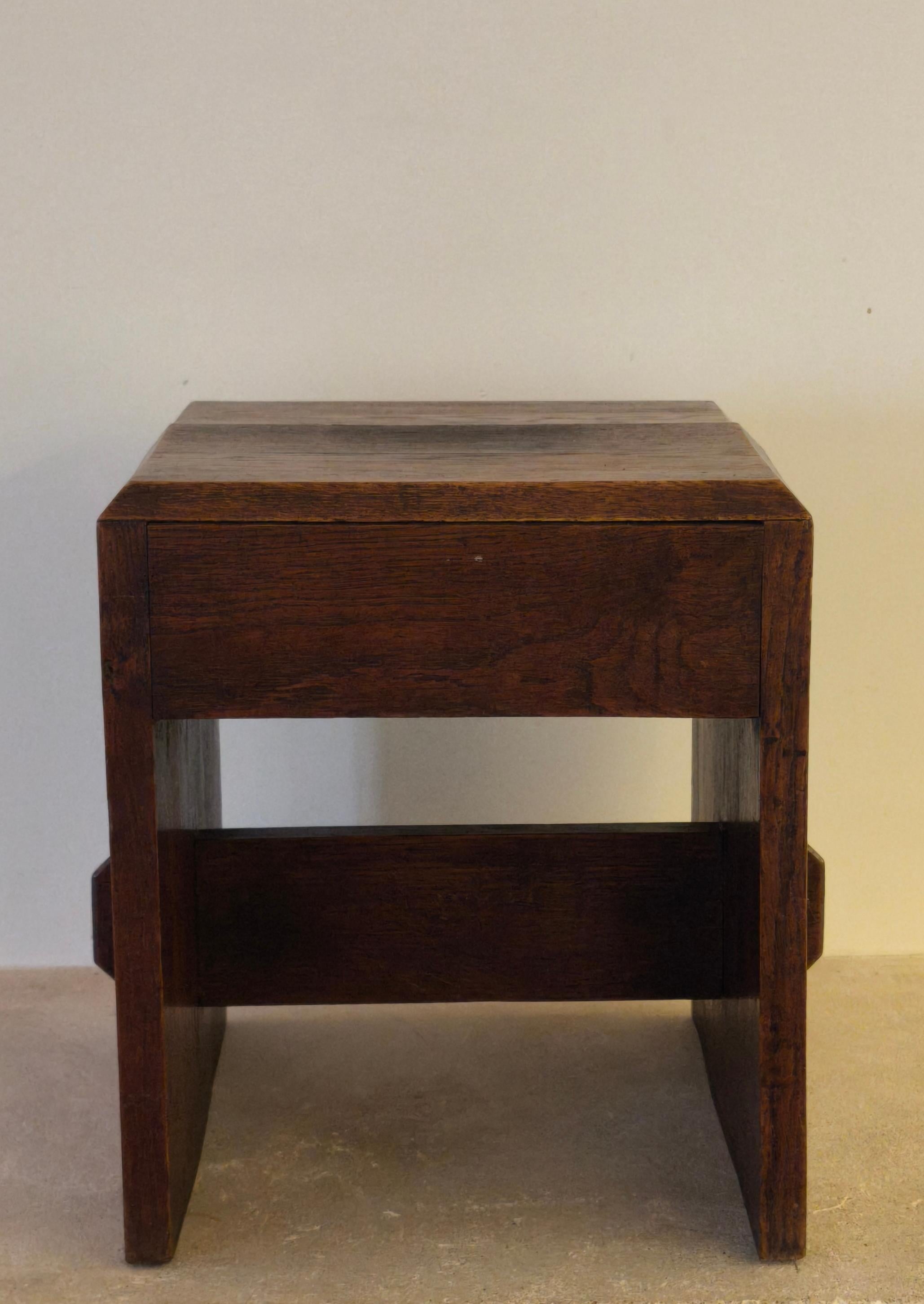 Holzhocker, Kunsthandwerk, Jugendstil, 1910er Jahre im Angebot 11