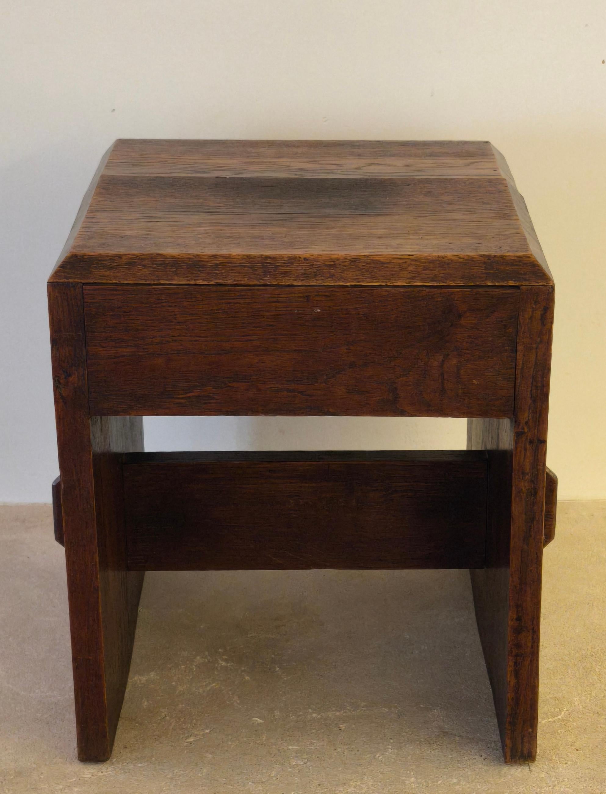 Holzhocker, Kunsthandwerk, Jugendstil, 1910er Jahre im Angebot 12