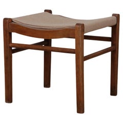 Wooden stool from the 1950s