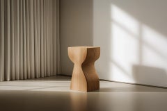 Wooden Stool Socle No72, Minimal Interior Furniture by Joel Escalona